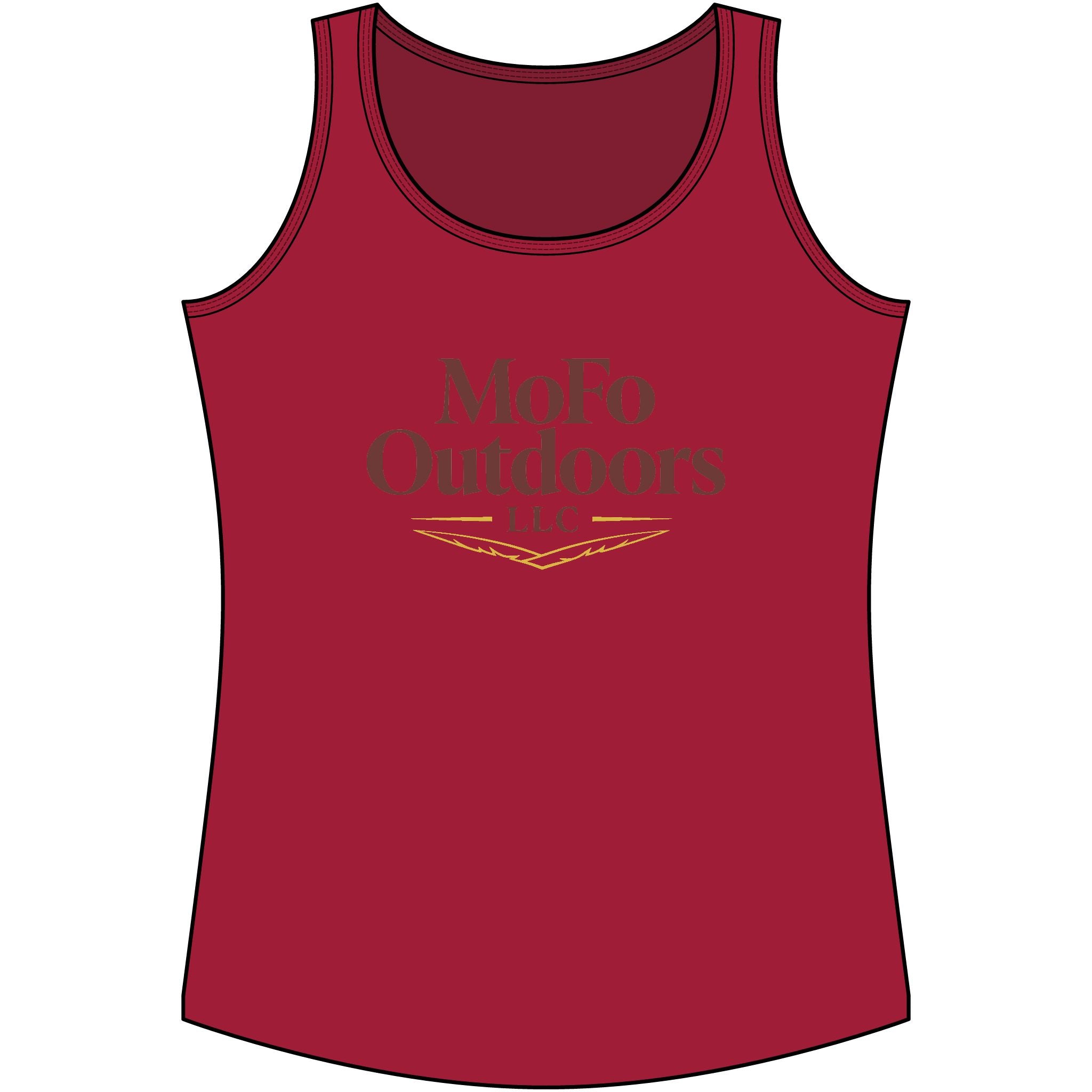 MoFo Outdoors LLC Women's UPF50 Performance Tank Top - Women's Outdoor Fitness Tank Top