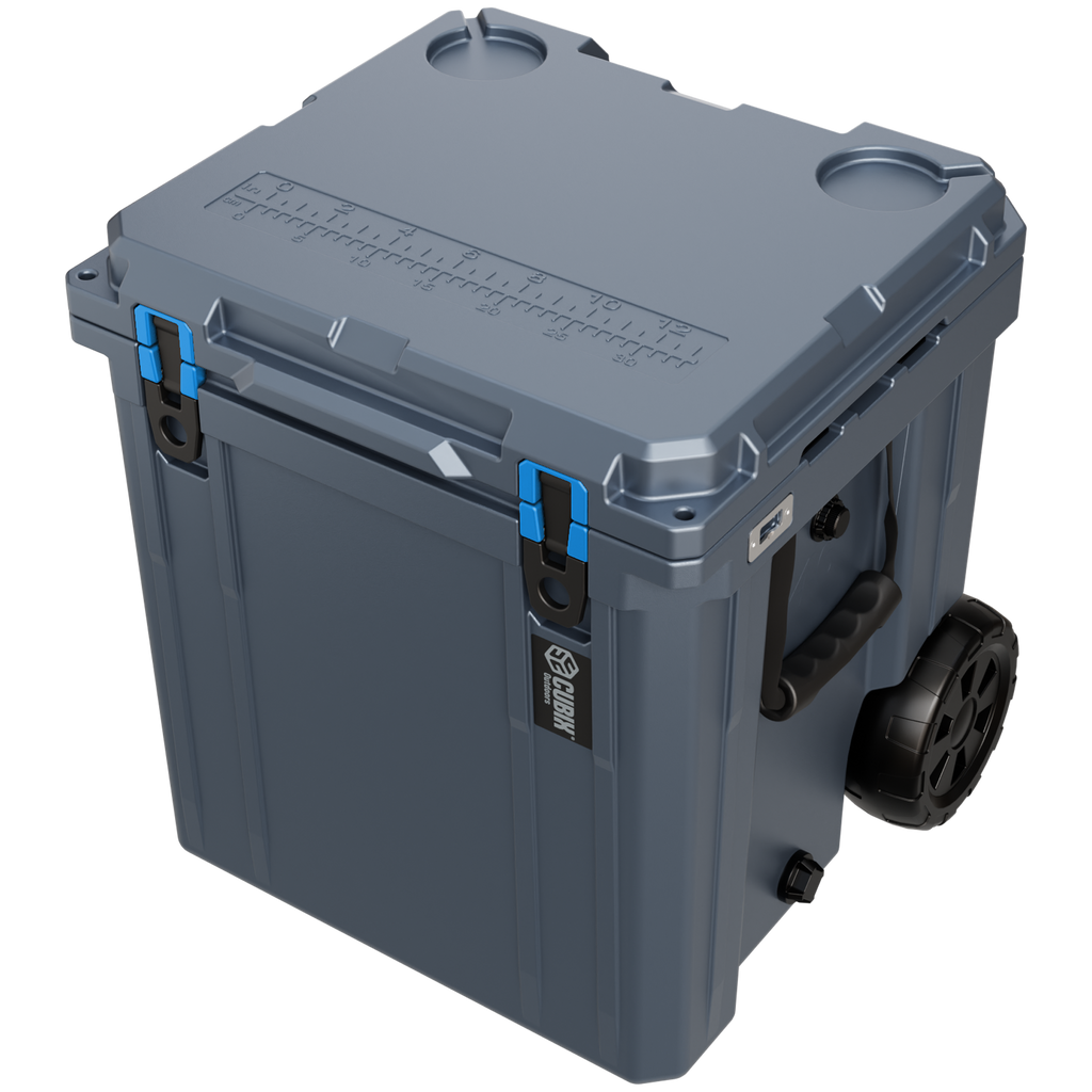 46 Quart Rotomolded Cooler With Wheels - QuadraX