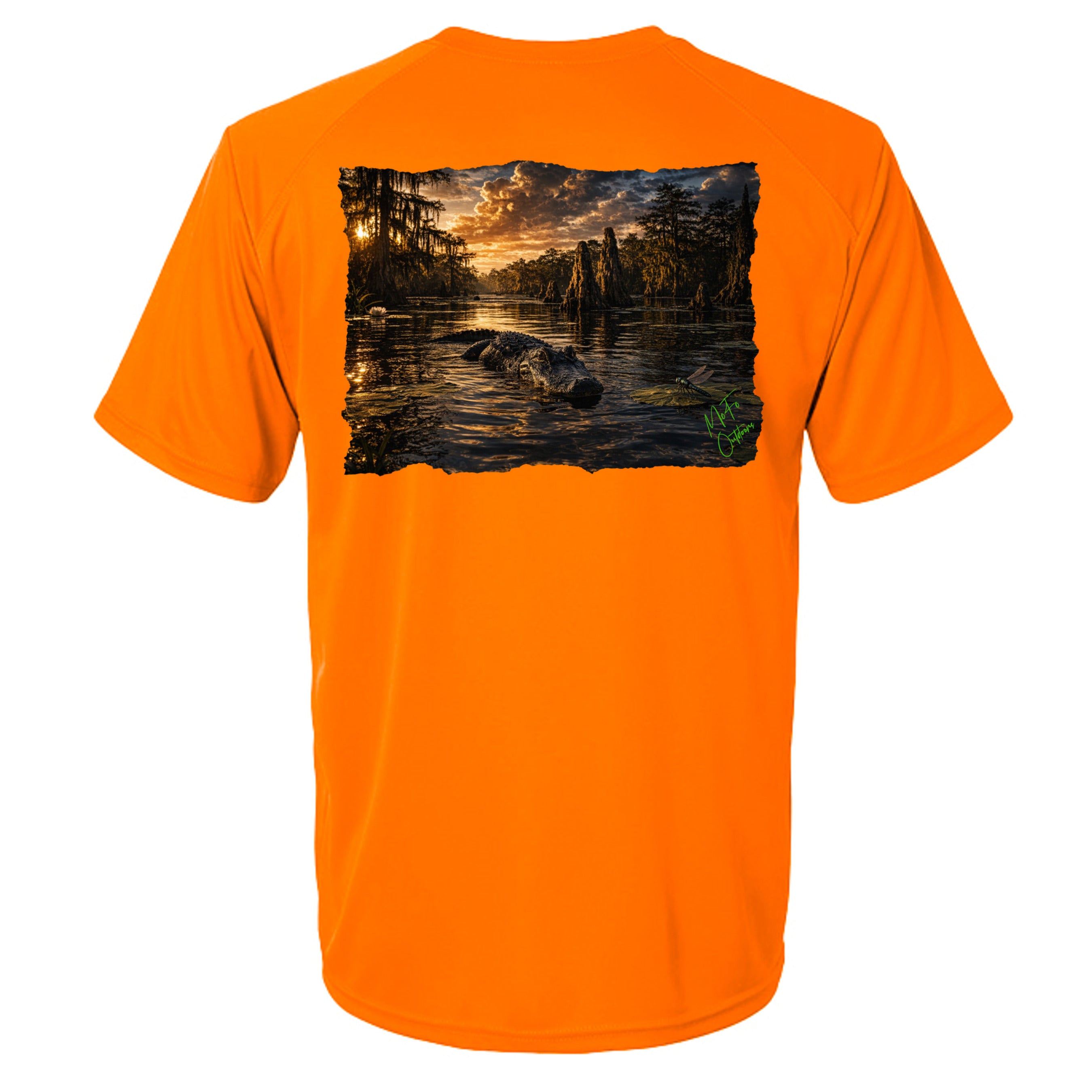 Neon Orange - 200 - BACK