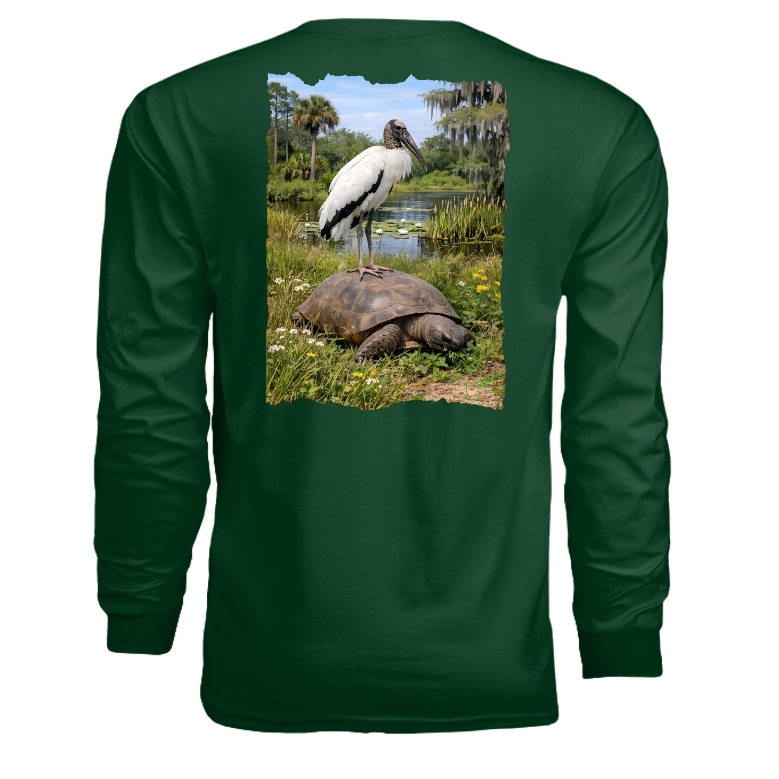 FOREST GREEN - N3165 - BACK