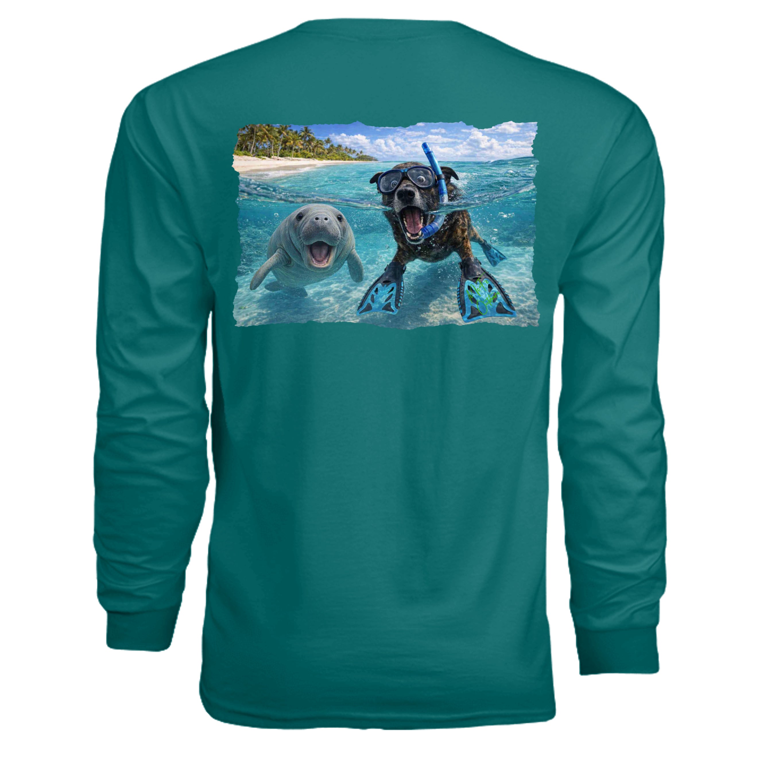 TEAL - N3165 - BACK