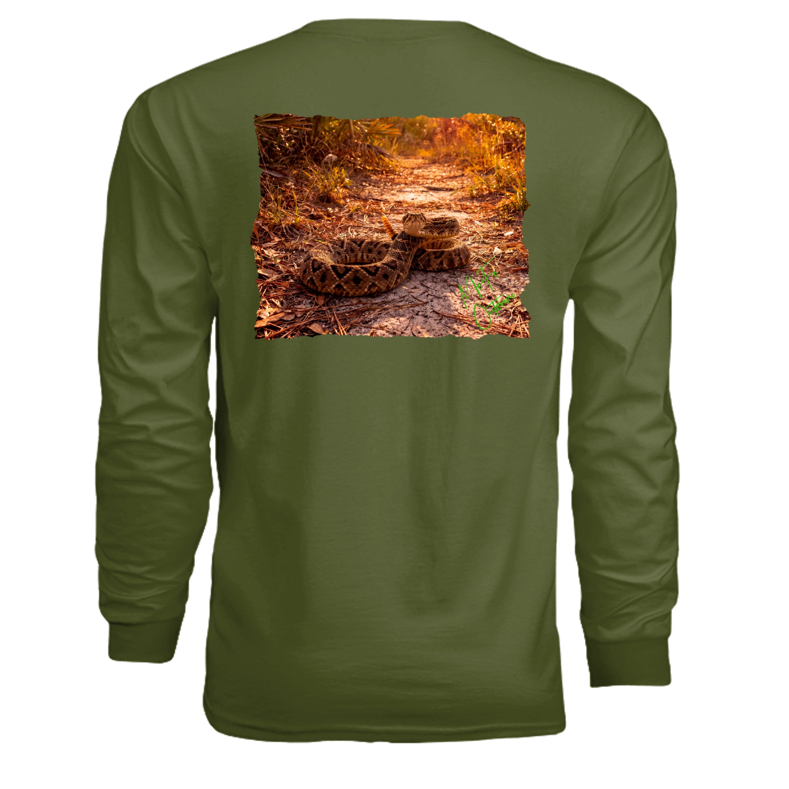 MILITARY GREEN - N3165 - BACK