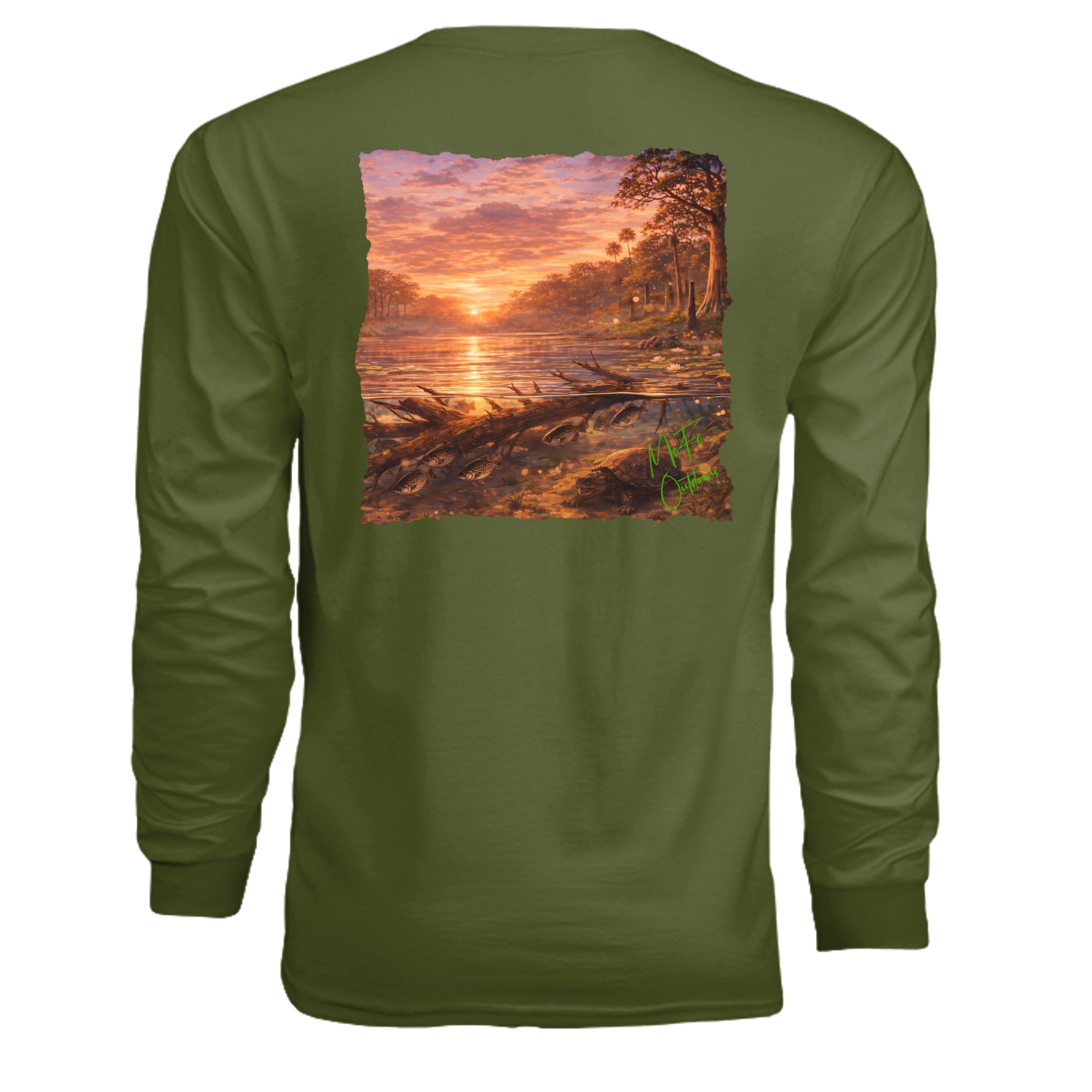 MILITARY GREEN - N3165 - BACK