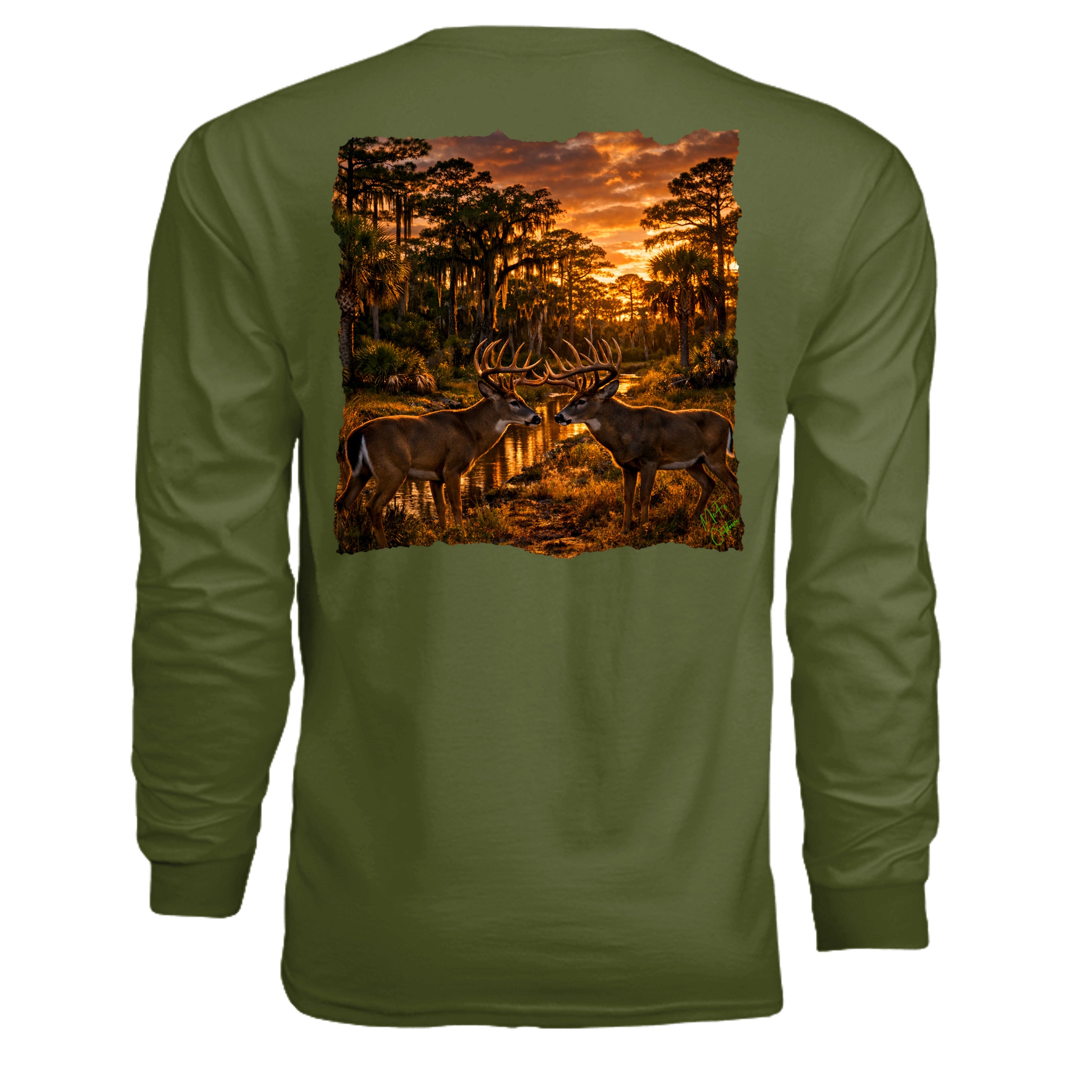 MILITARY GREEN - N3165 - BACK
