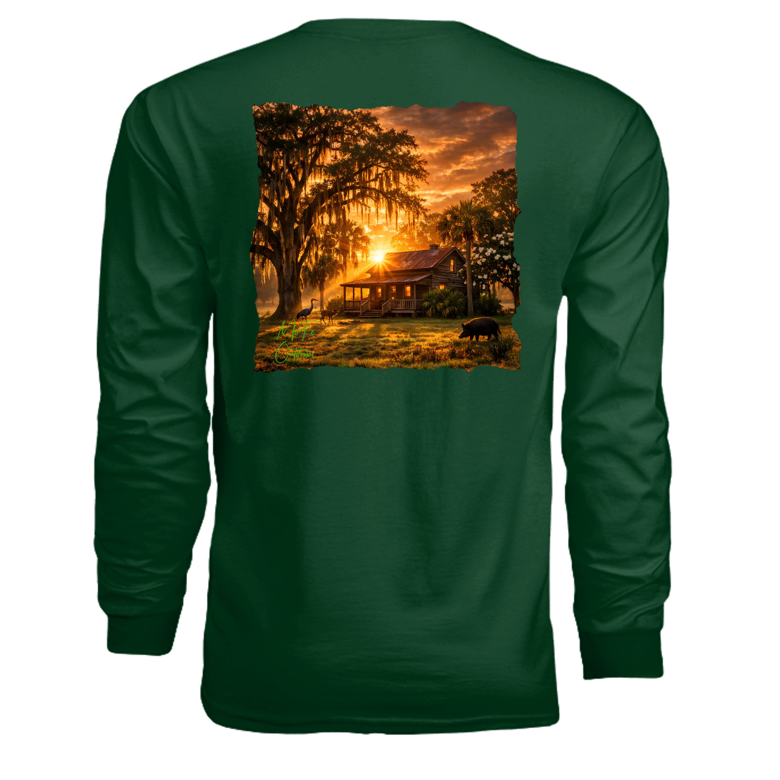 FOREST GREEN - N3165 - BACK
