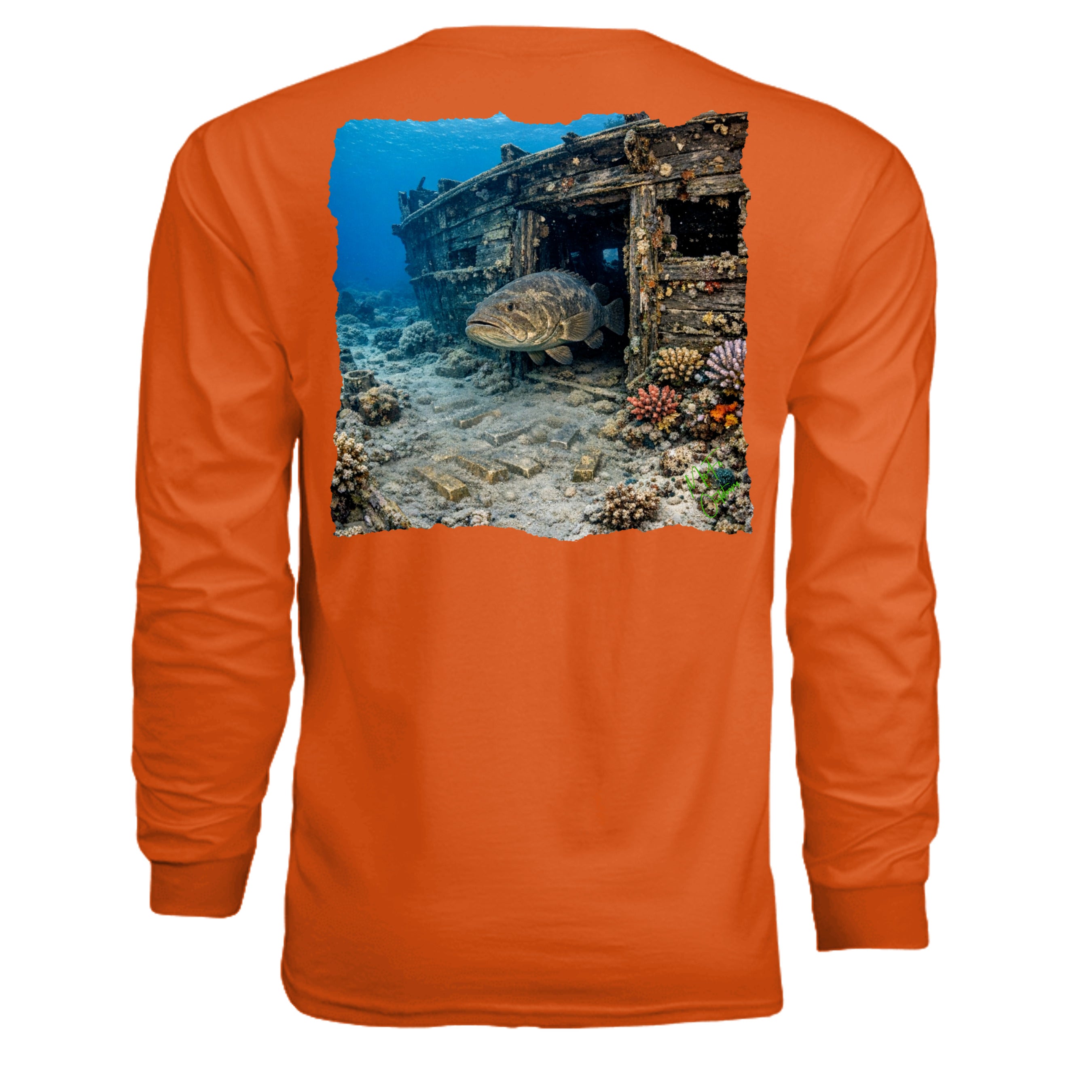 ATHLETIC ORANGE - N3165 - BACK