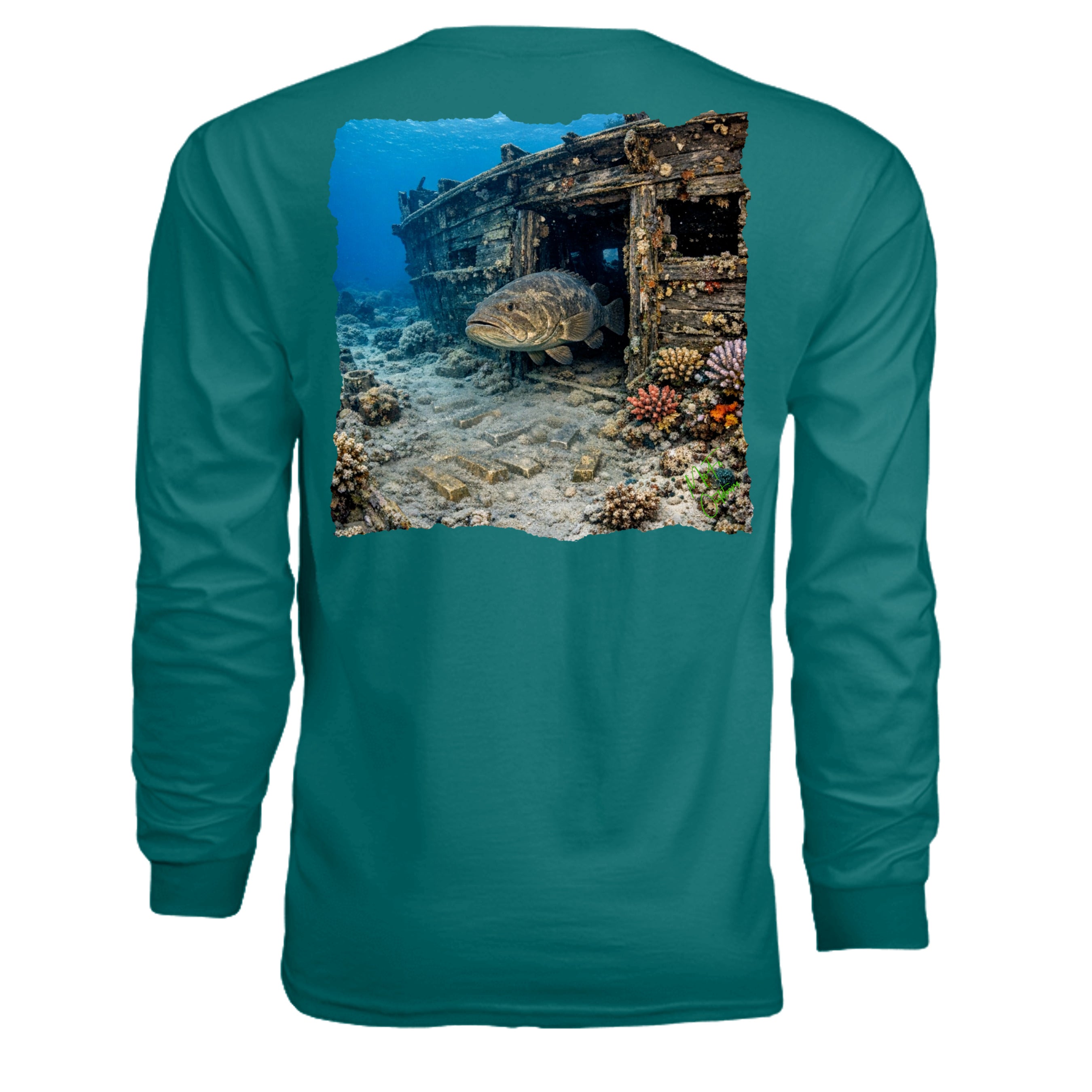 TEAL - N3165 - BACK