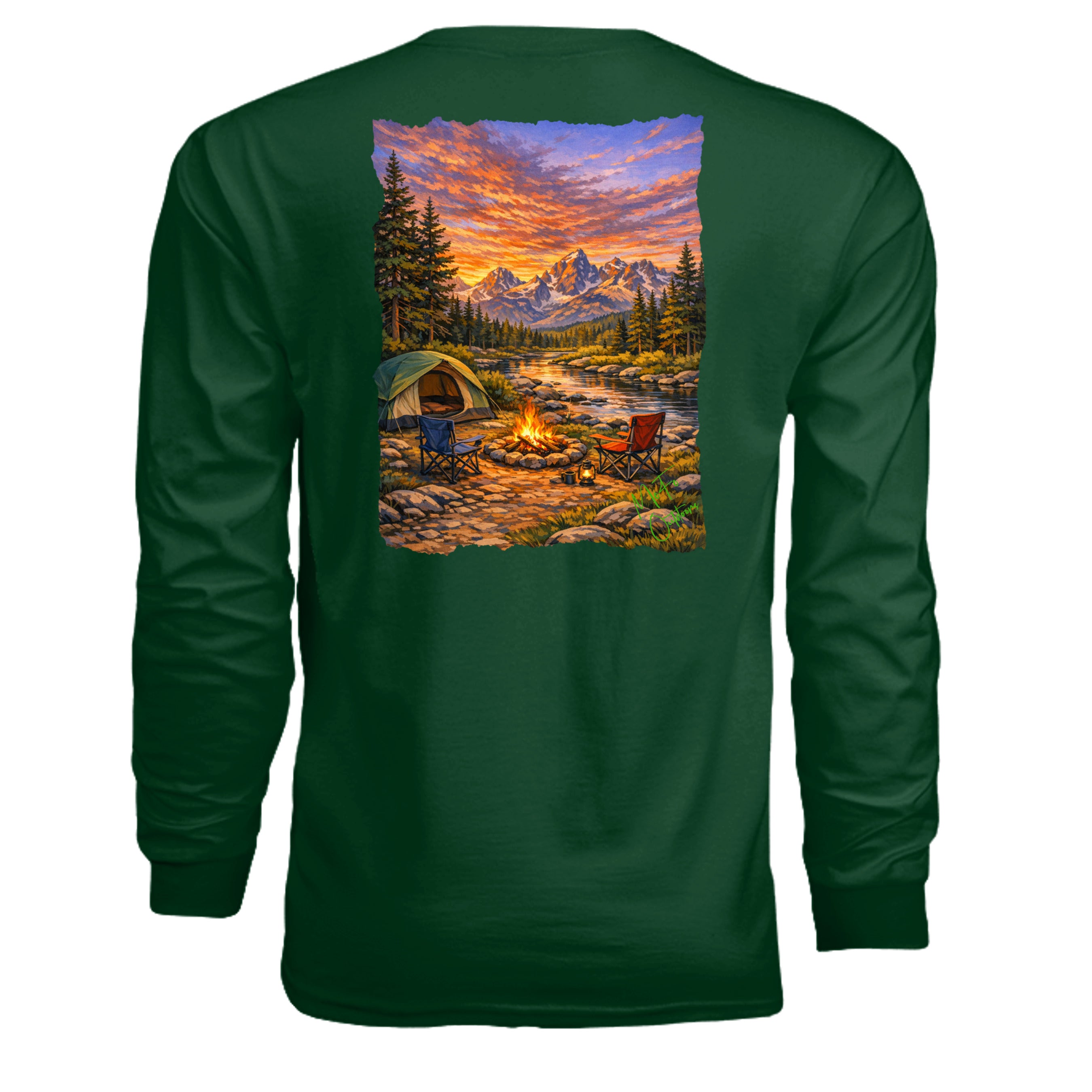 FOREST GREEN - N3165 - BACK