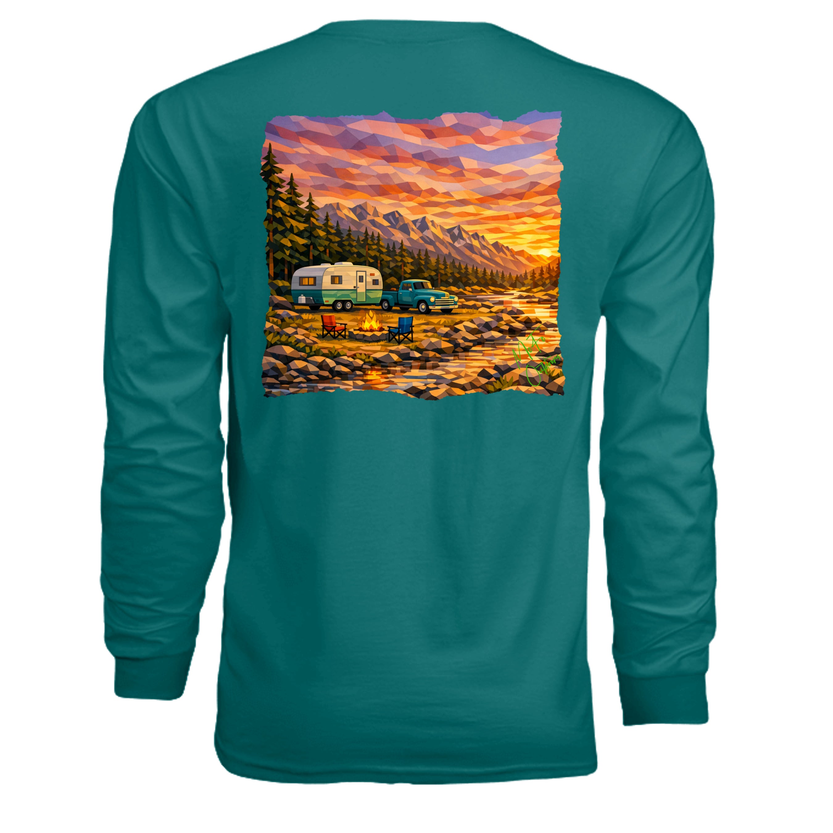TEAL - N3165 - BACK