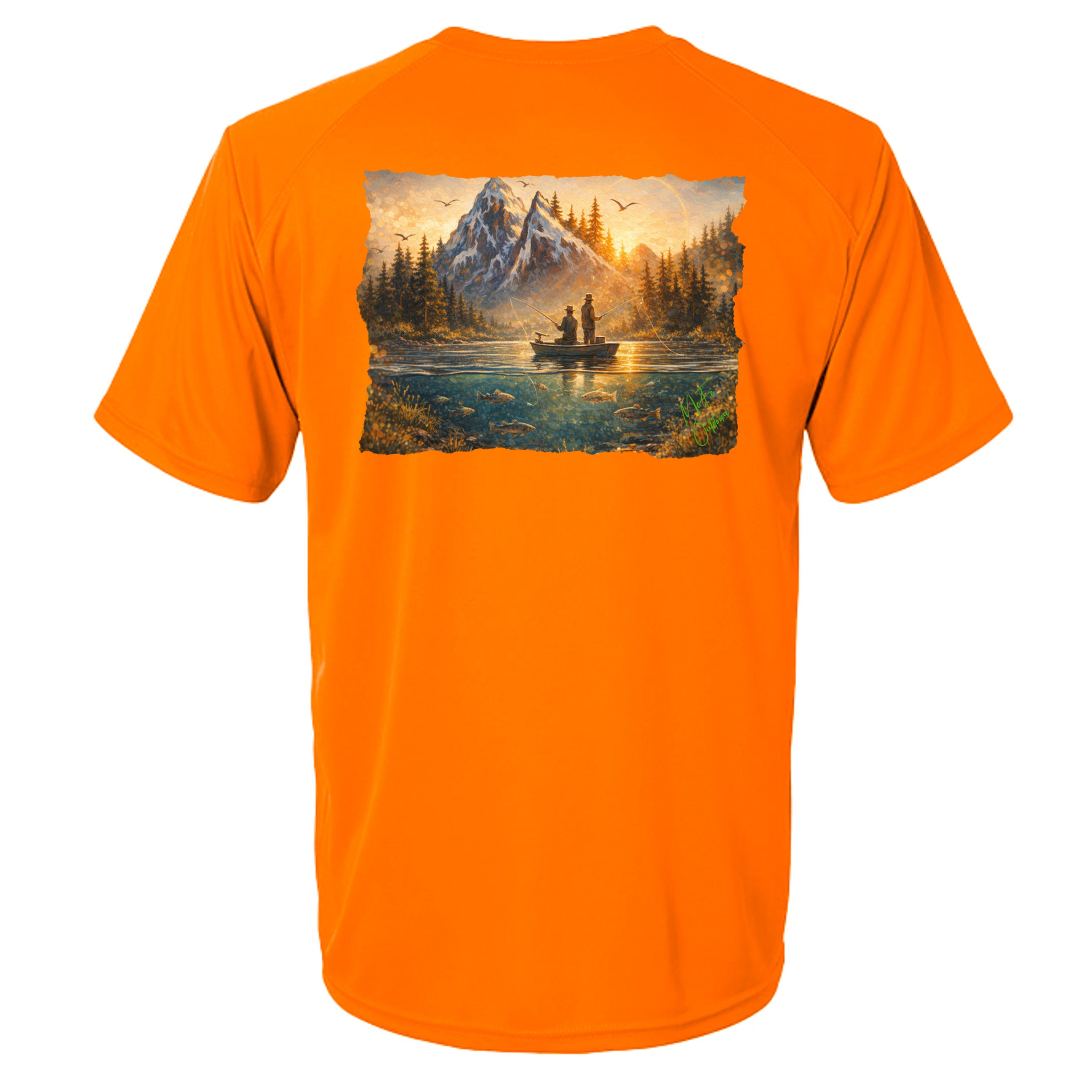 Neon Orange - 200 - BACK