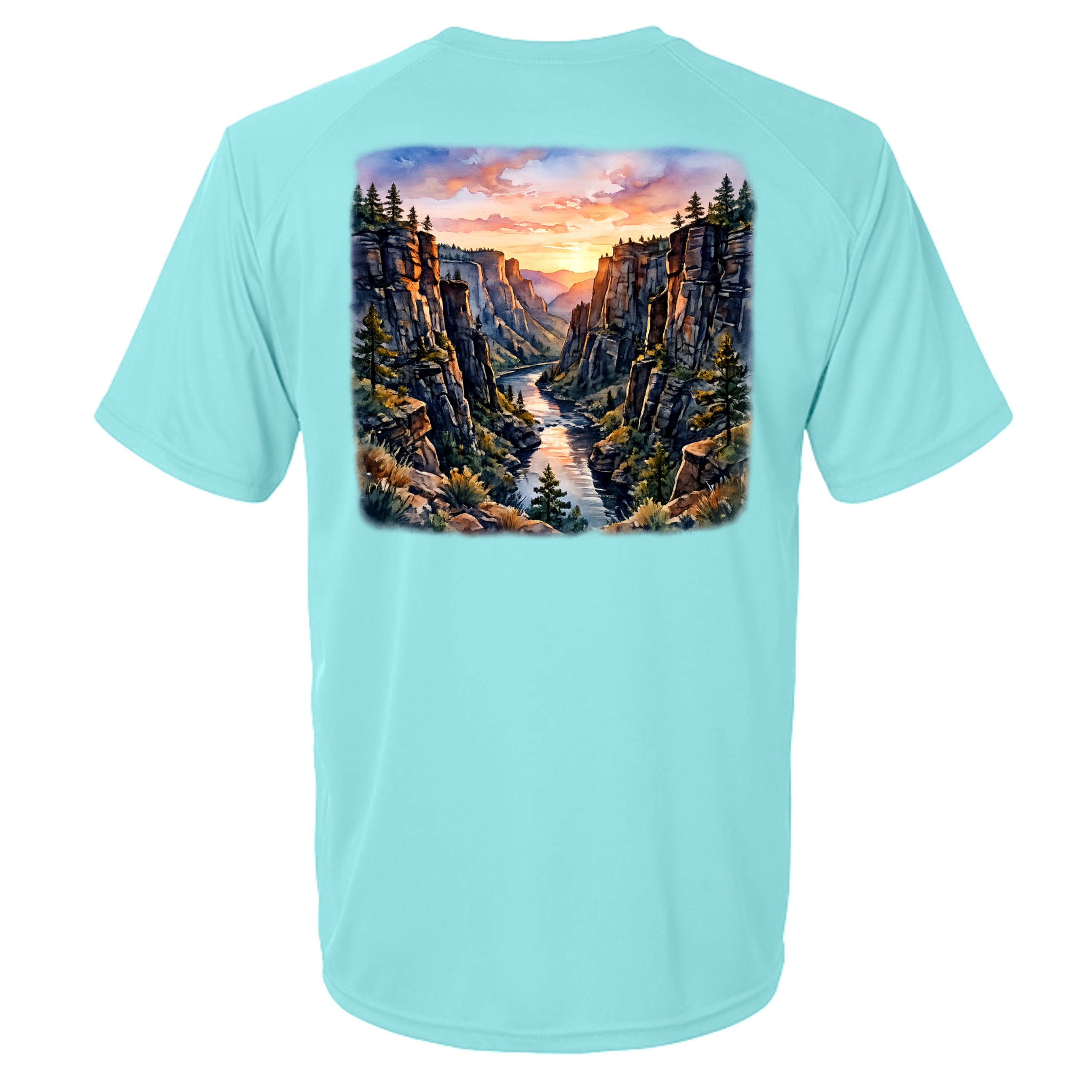 Aqua Blue - 200 - BACK