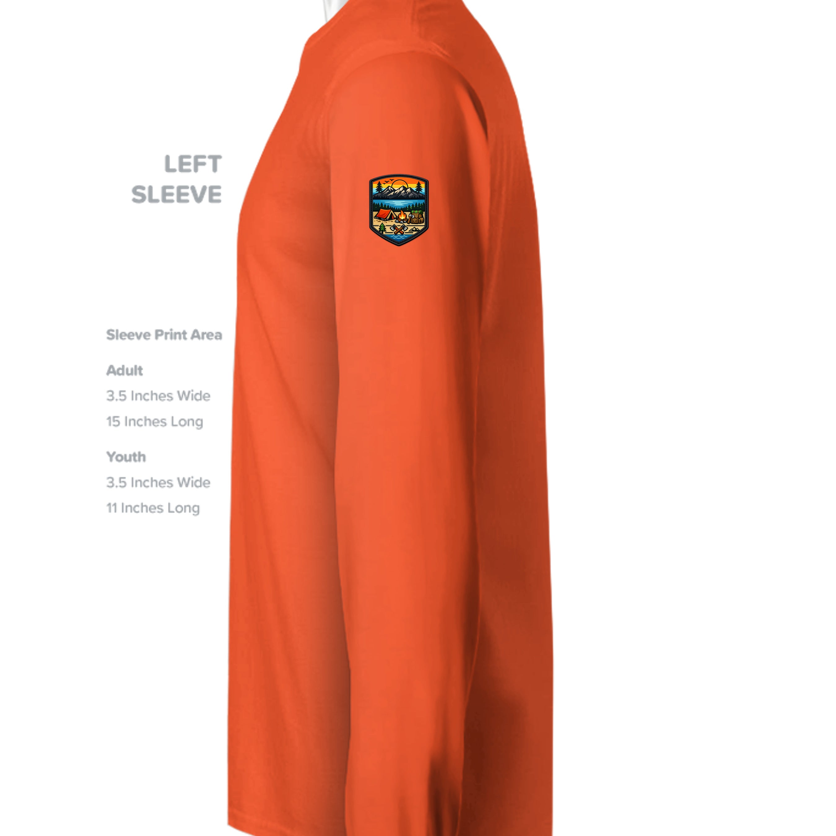 SPORT ORANGE - TT11YL - SLEEVE_LEFT
