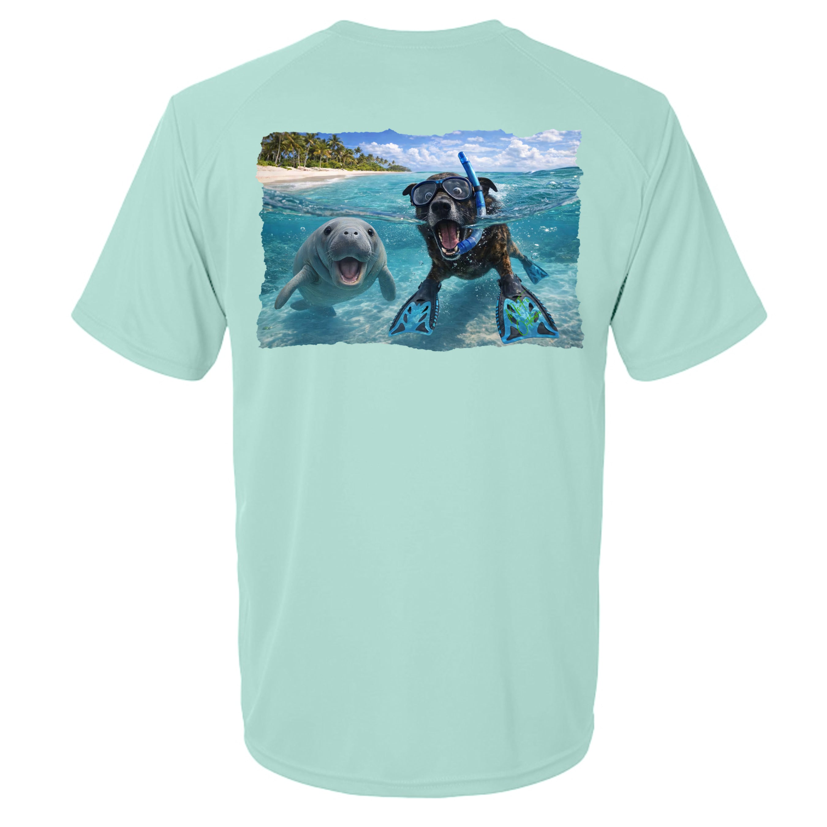 Mint Green - 200 - BACK