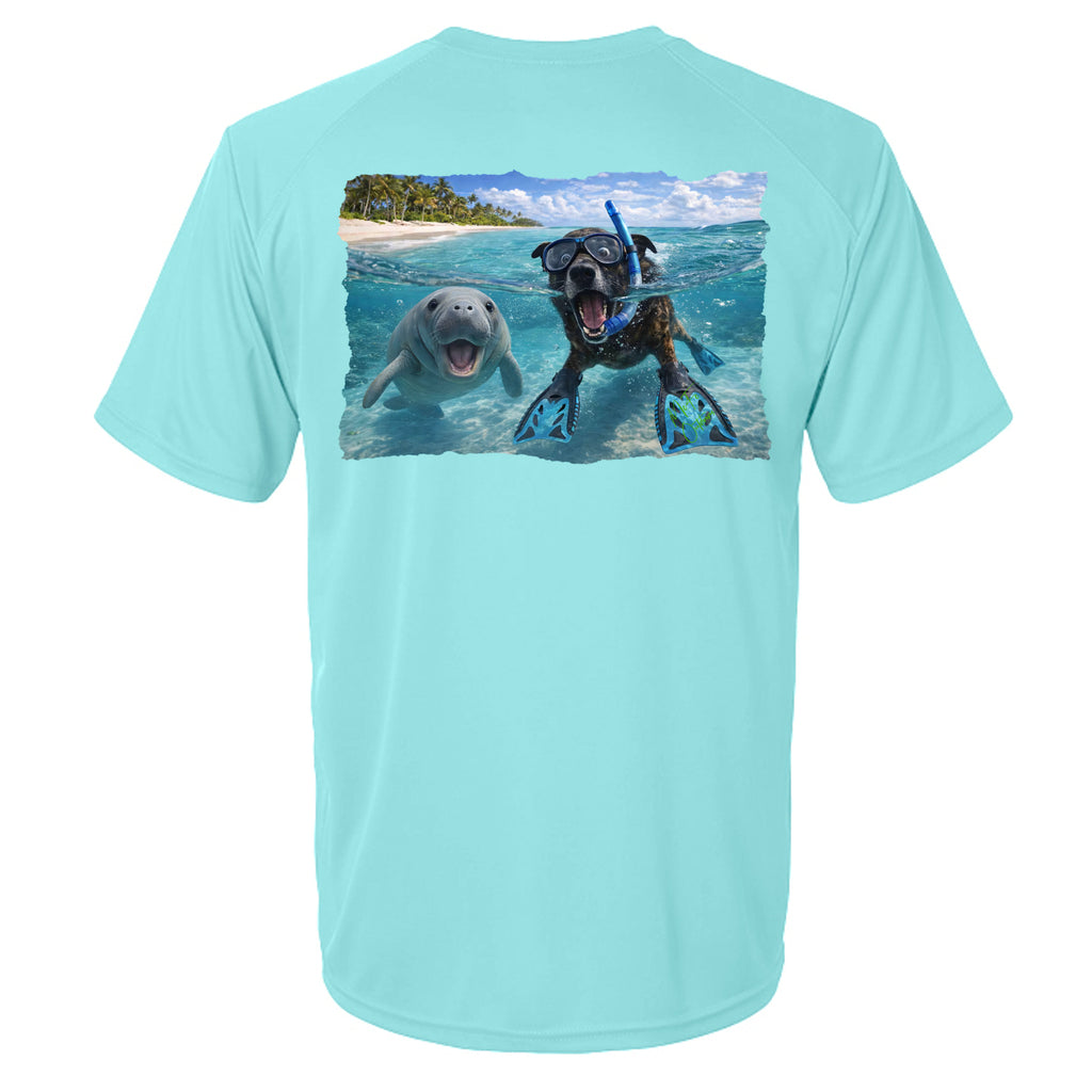 Aqua Blue - 200 - BACK