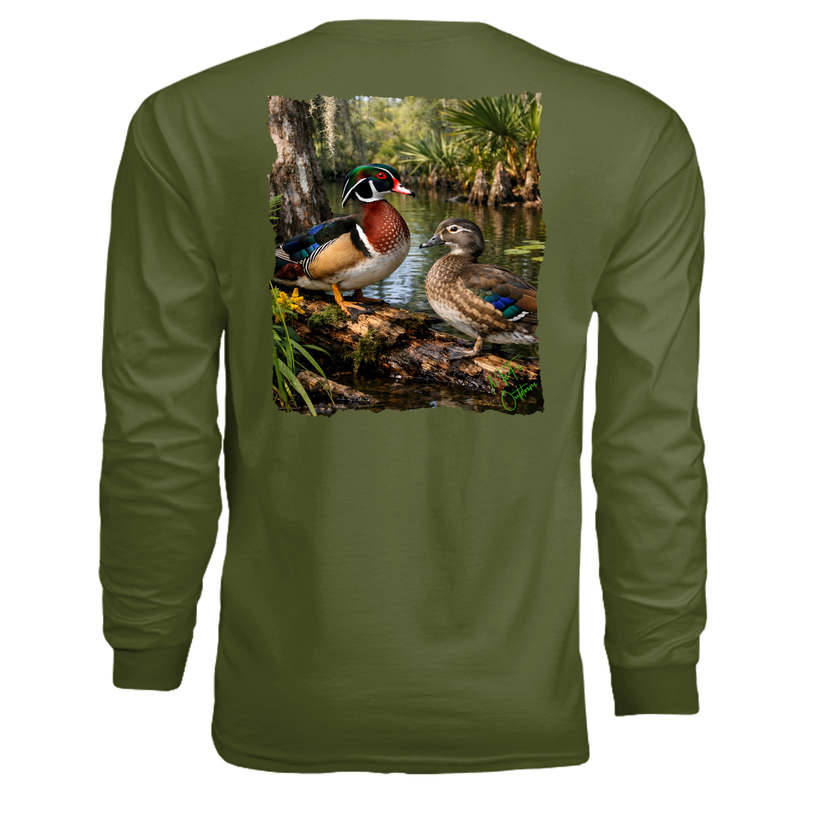MILITARY GREEN - N3165 - BACK