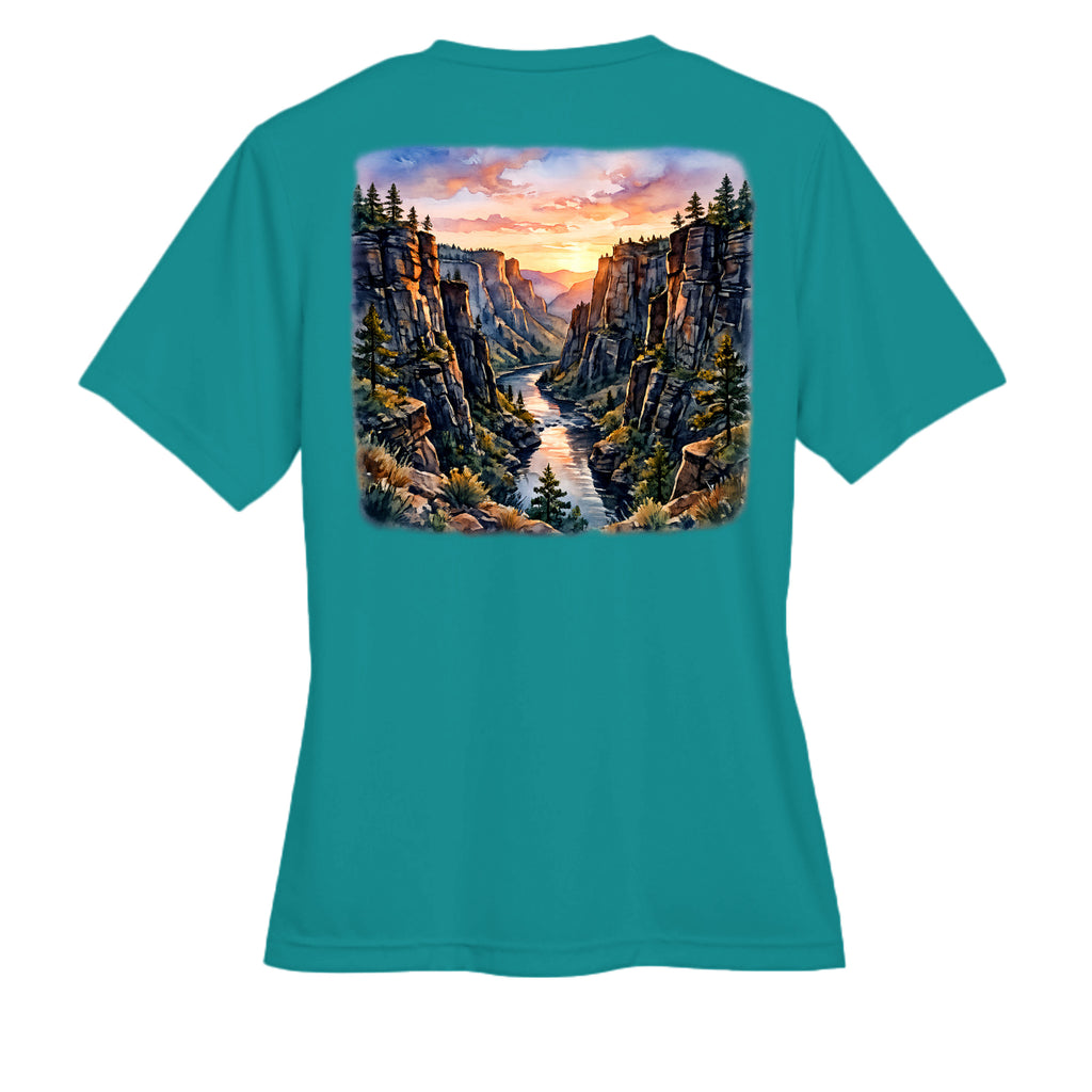 Clear Teal - TT11W - BACK