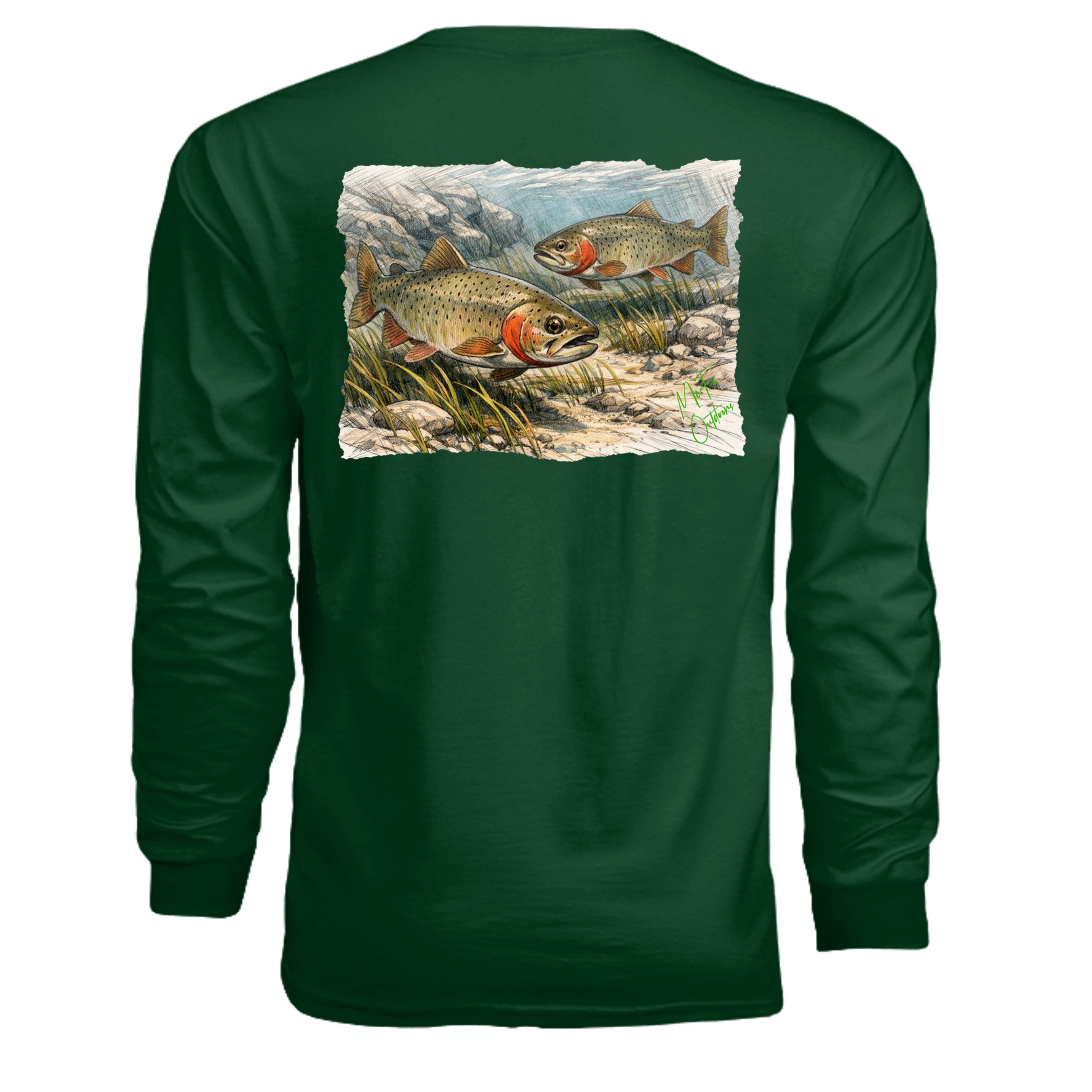 FOREST GREEN - N3165 - BACK