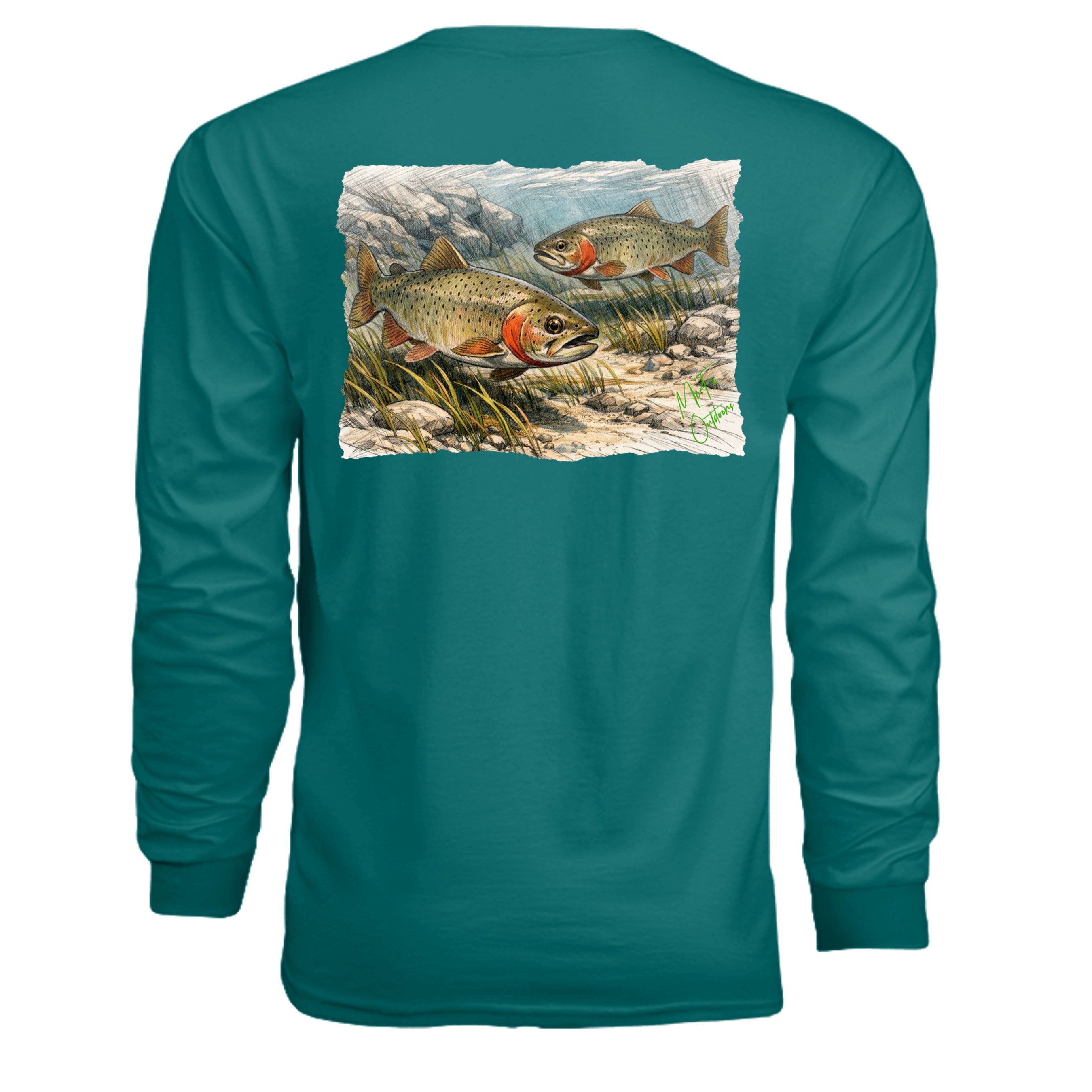 TEAL - N3165 - BACK