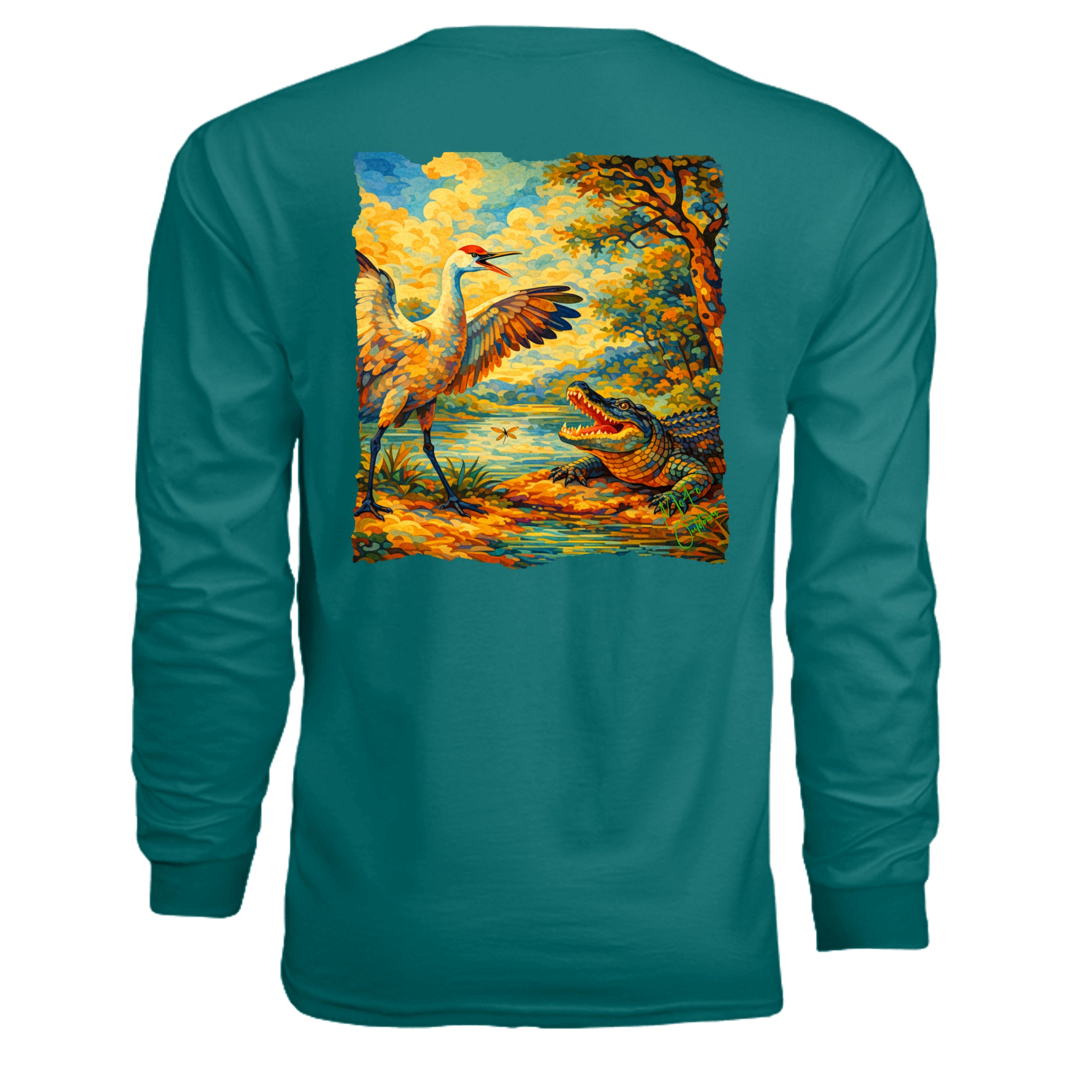 TEAL - N3165 - BACK