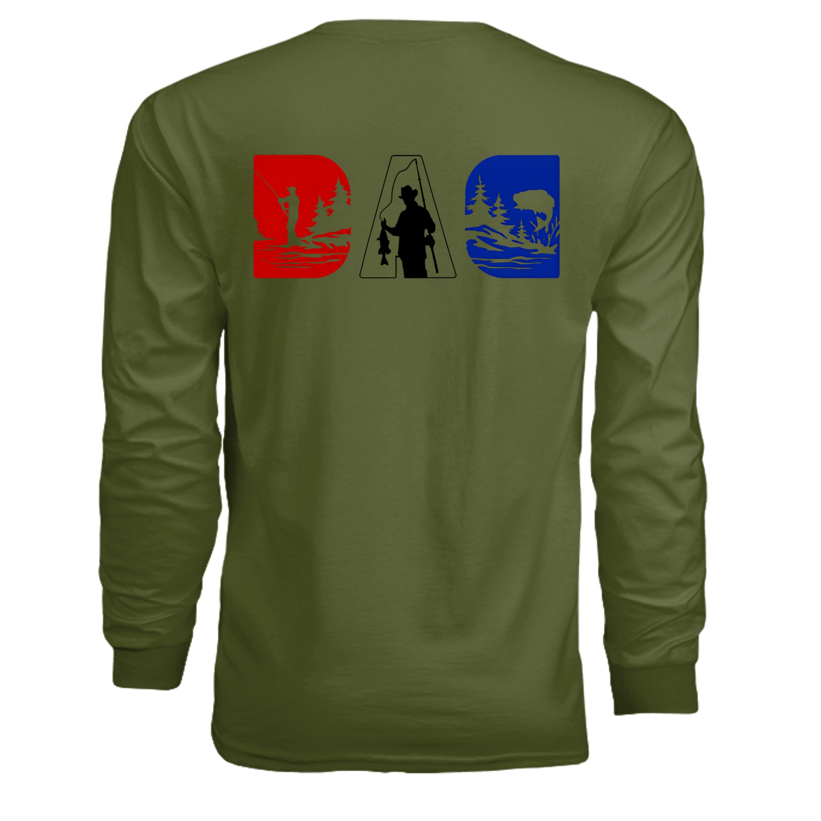 MILITARY GREEN - N3165 - BACK