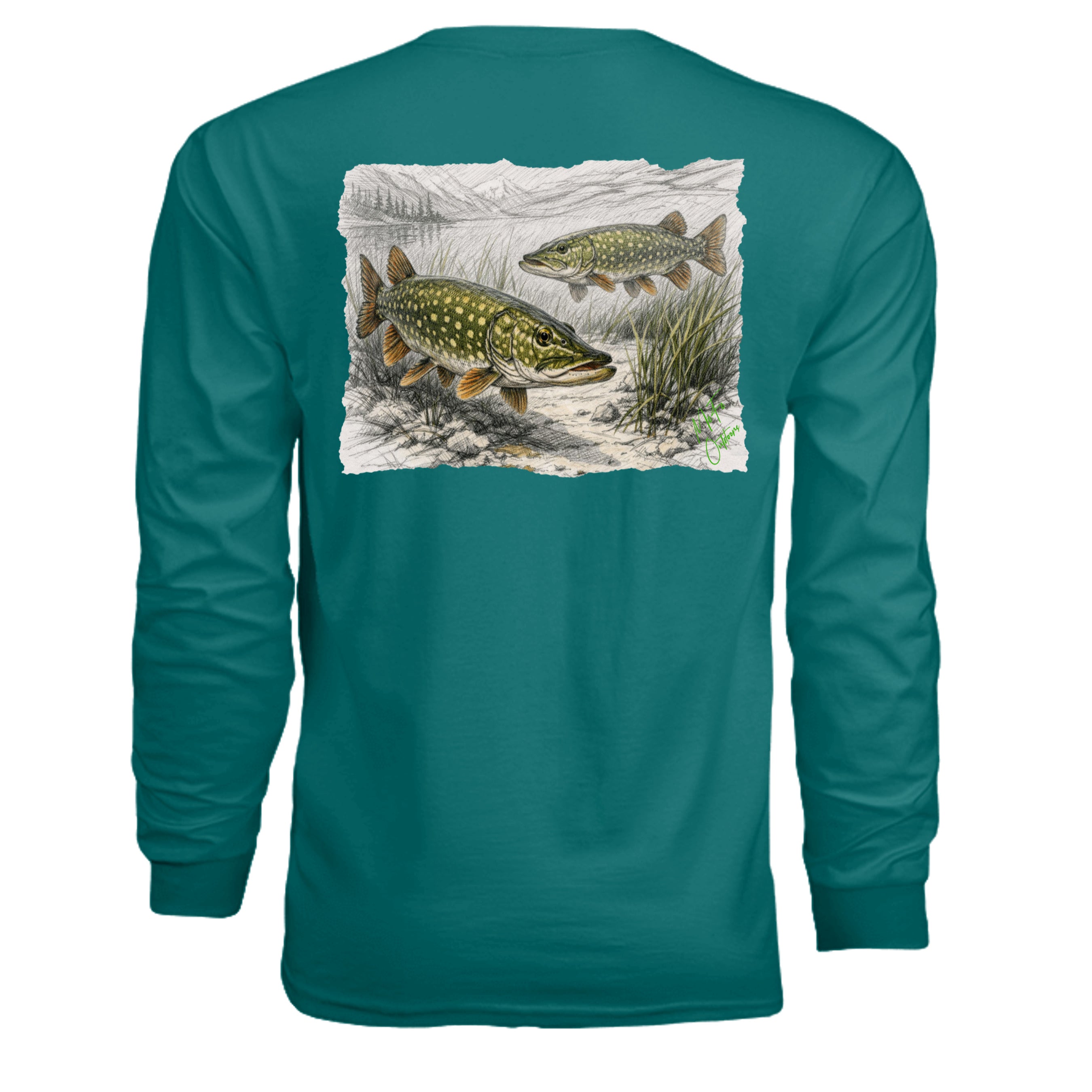 TEAL - N3165 - BACK