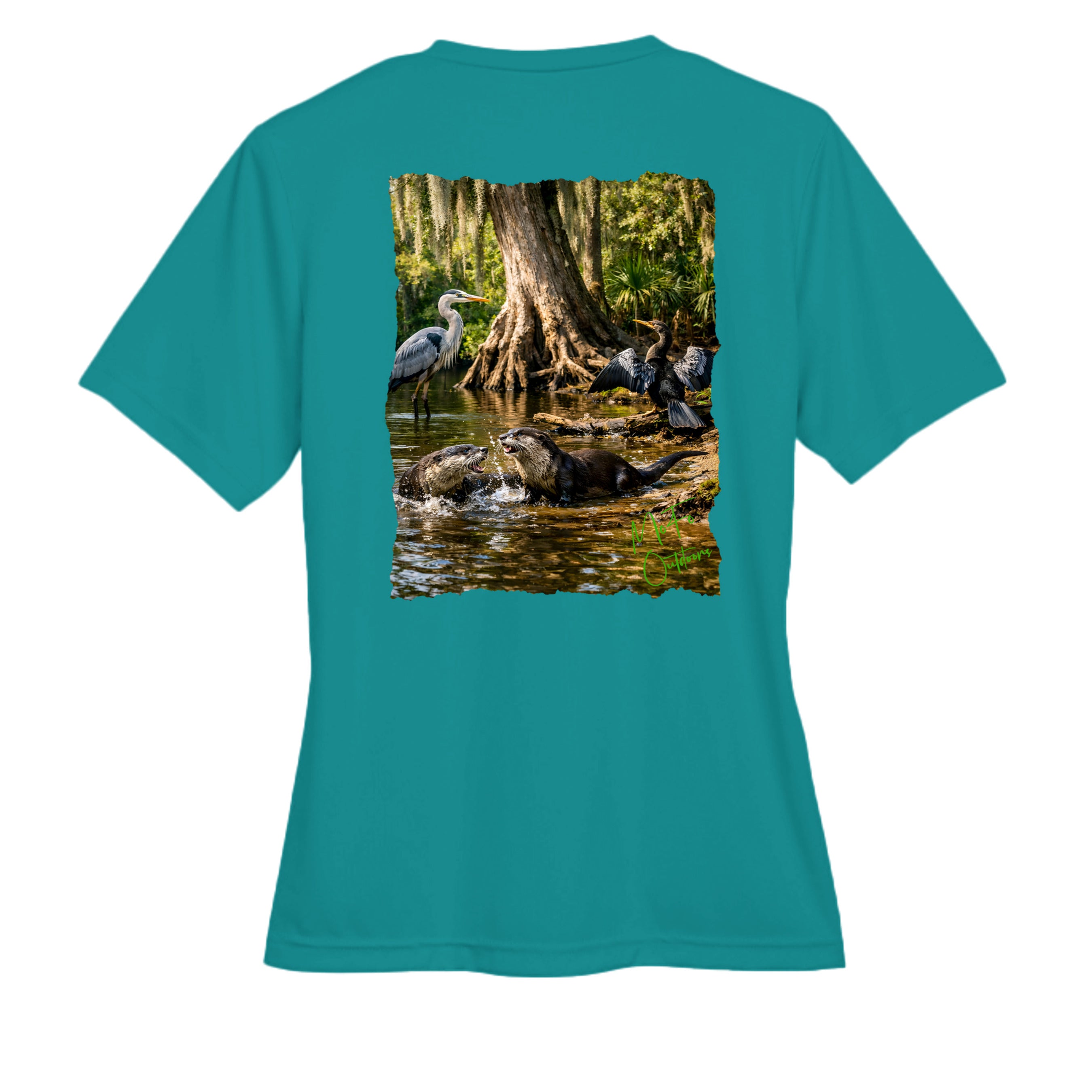 Clear Teal - TT11W - BACK