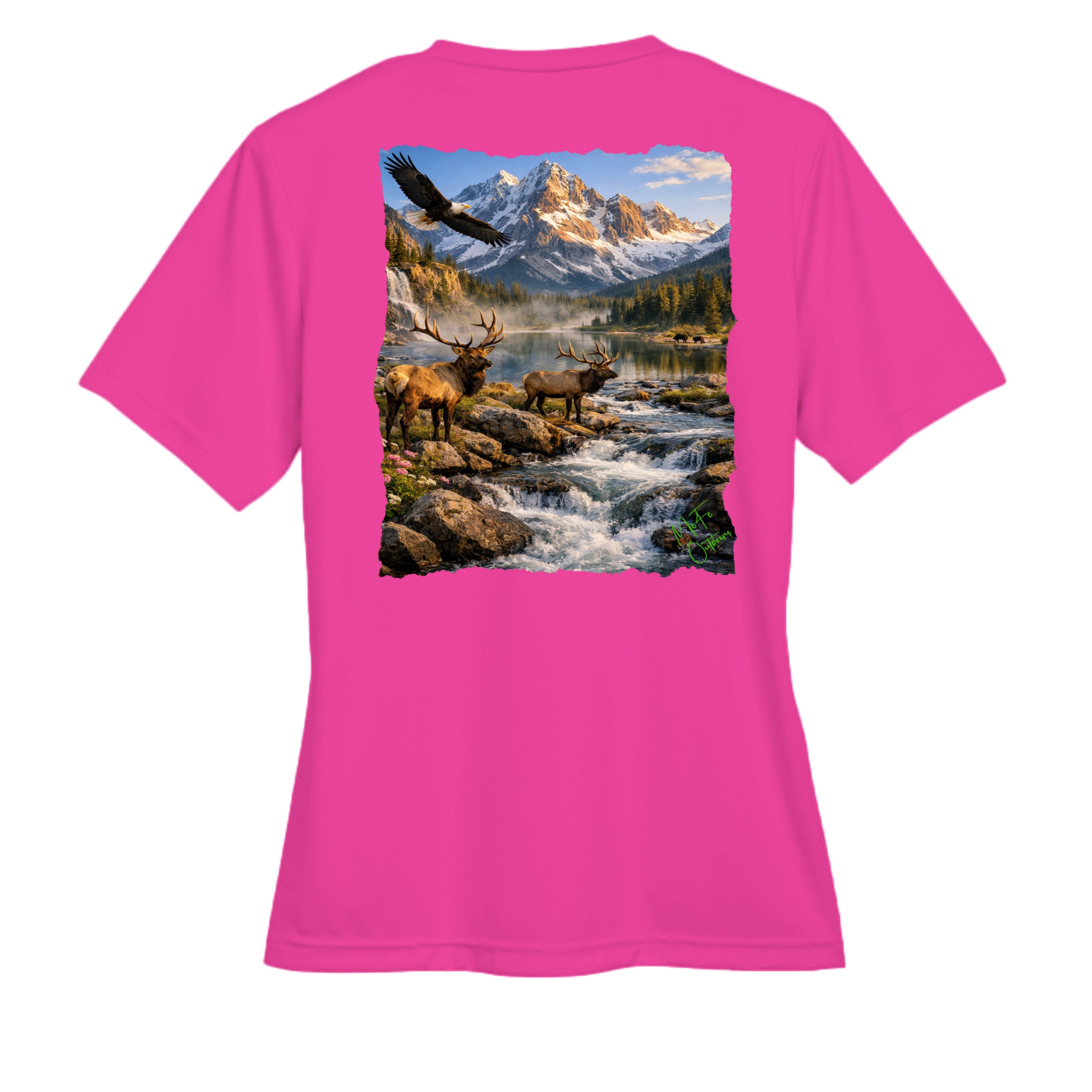 Bright Magenta - TT11W - BACK