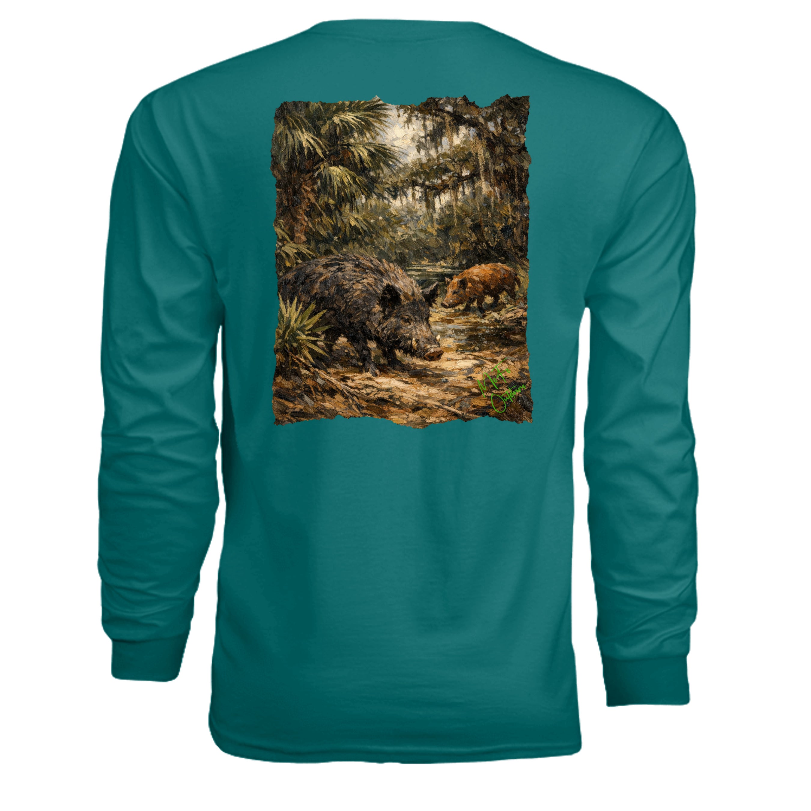 TEAL - N3165 - BACK