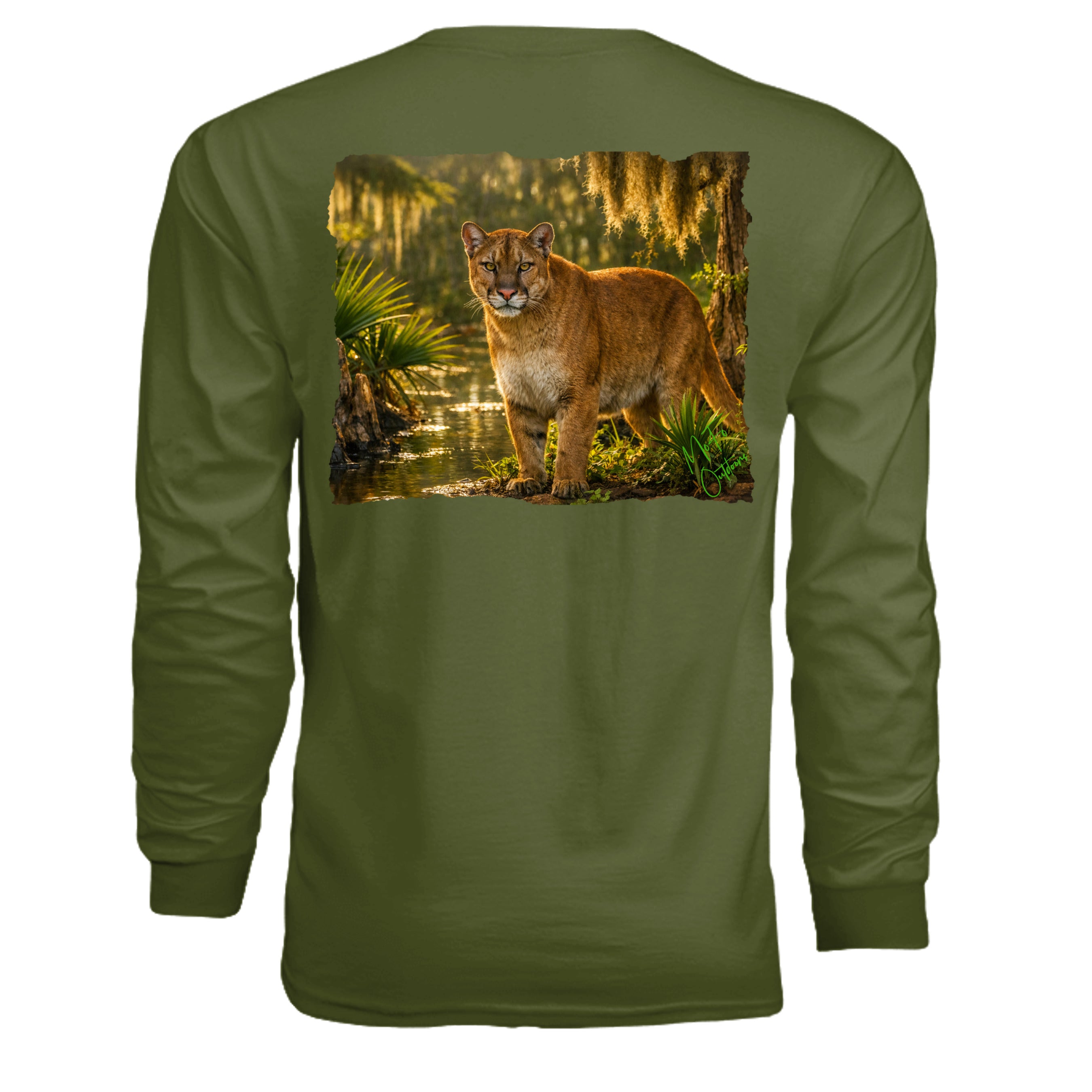 MILITARY GREEN - N3165 - BACK