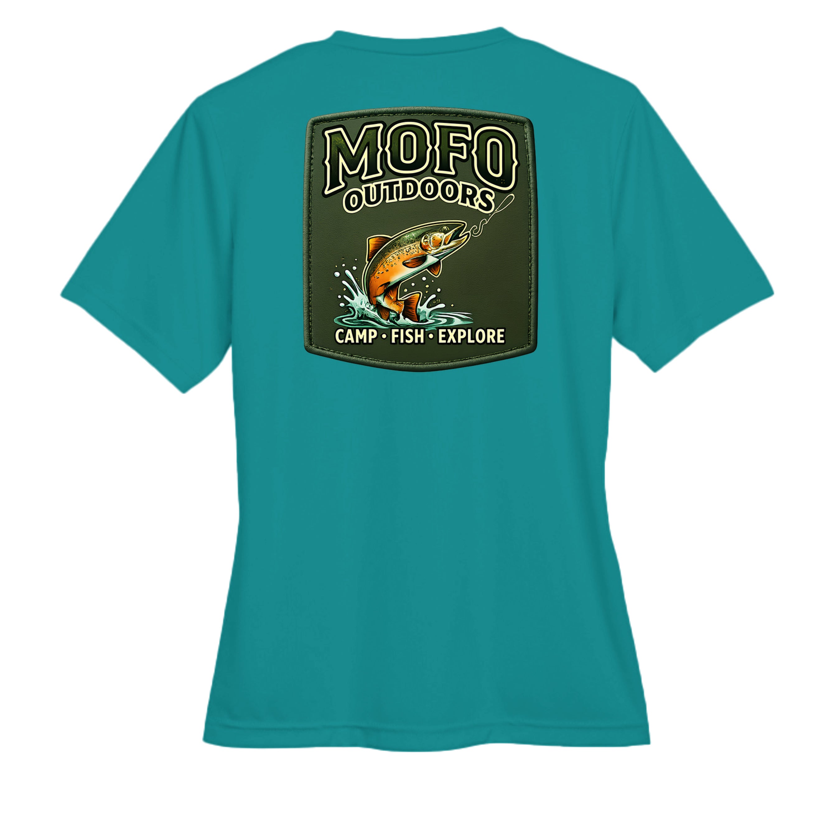 Clear Teal - TT11W - BACK