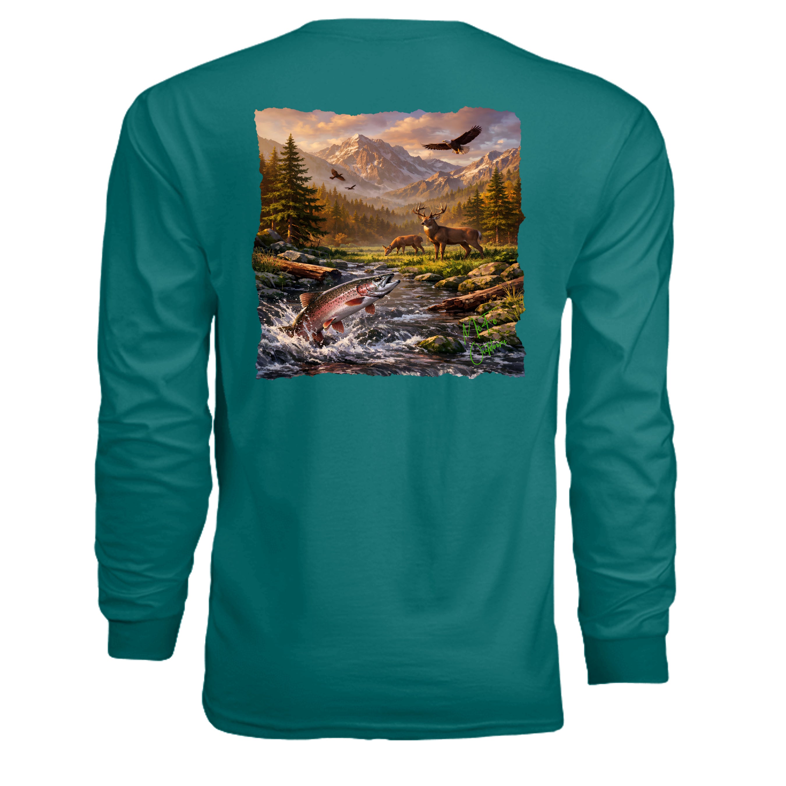 TEAL - N3165 - BACK