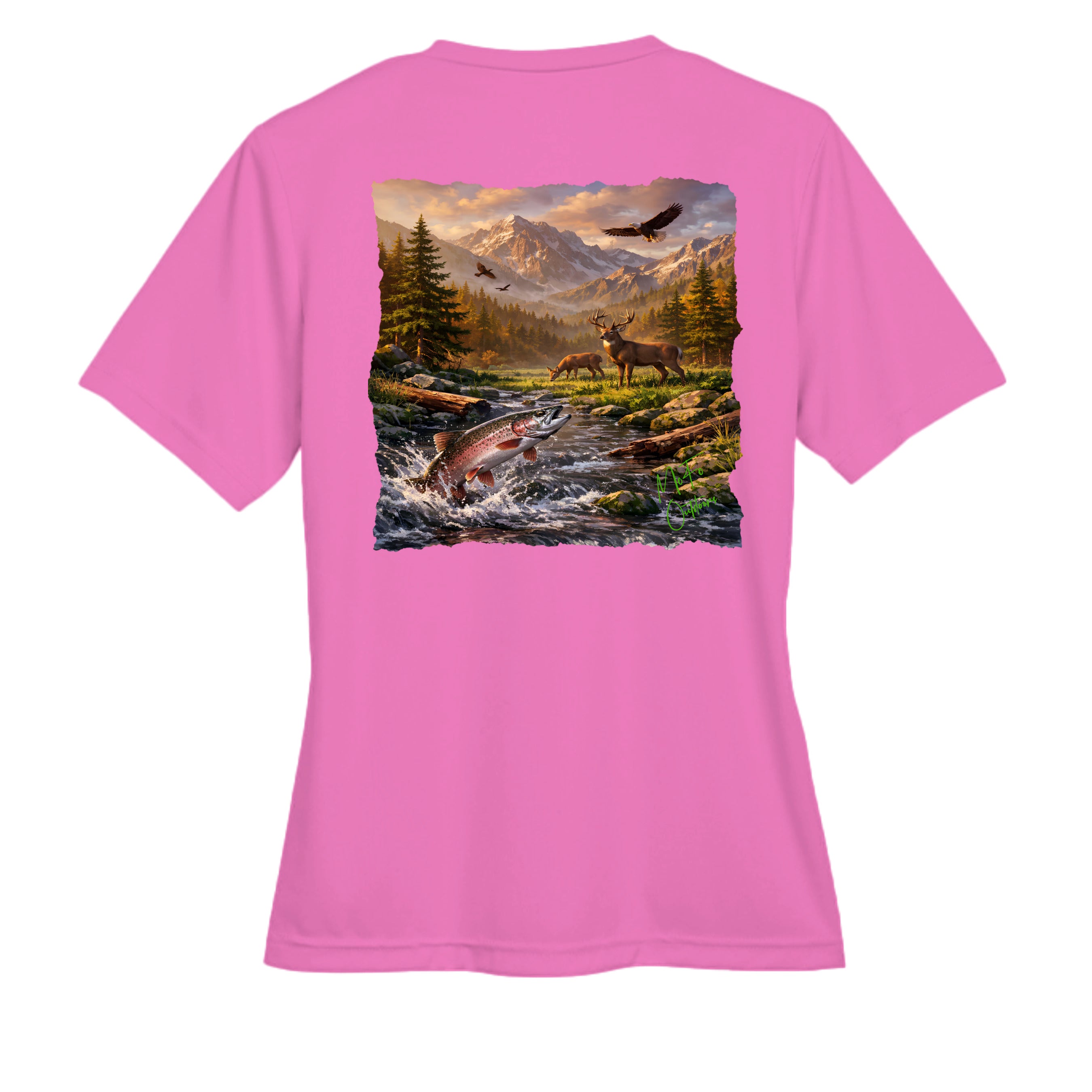 Sport Charity Pink - TT11W - BACK