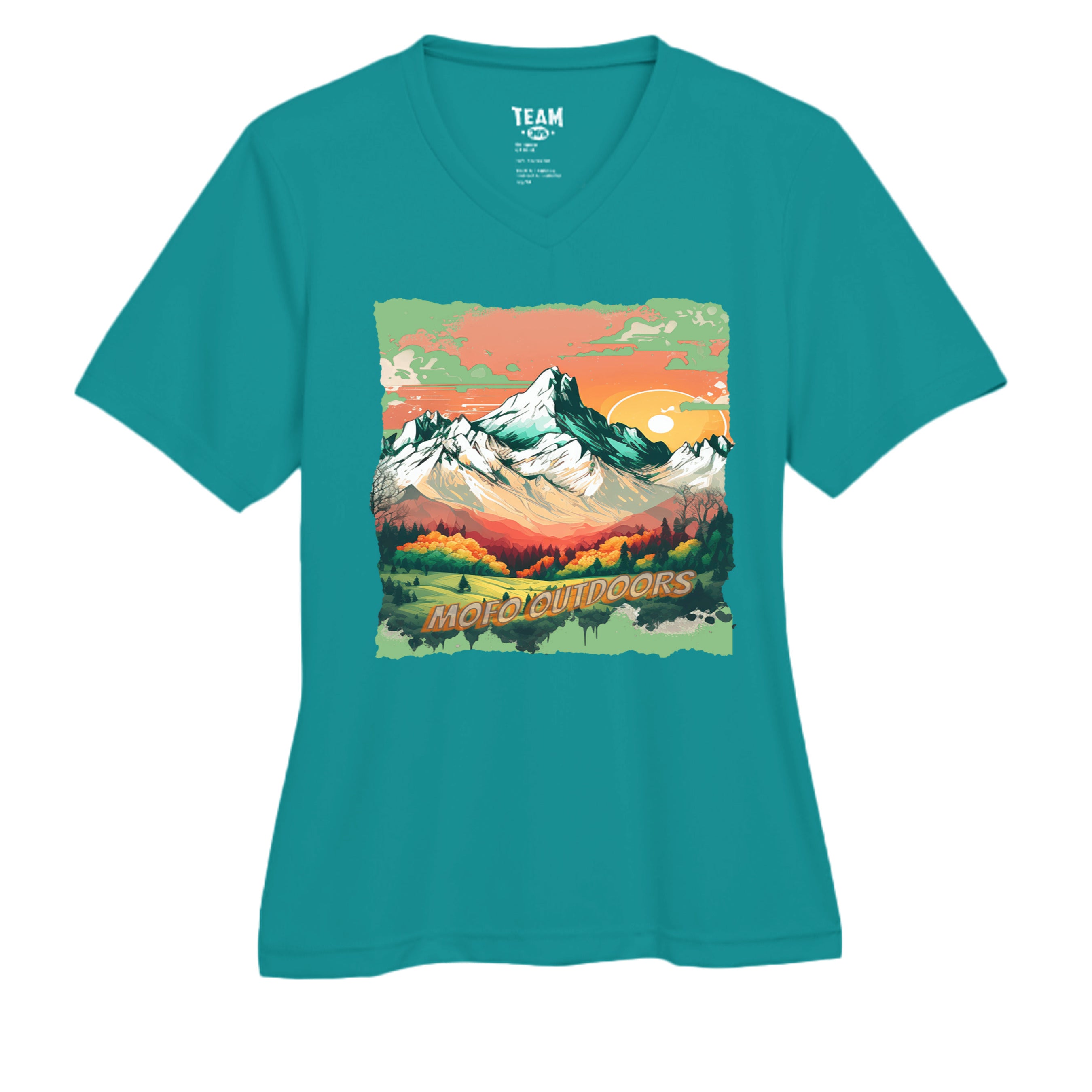 Clear Teal - TT11W - FRONT