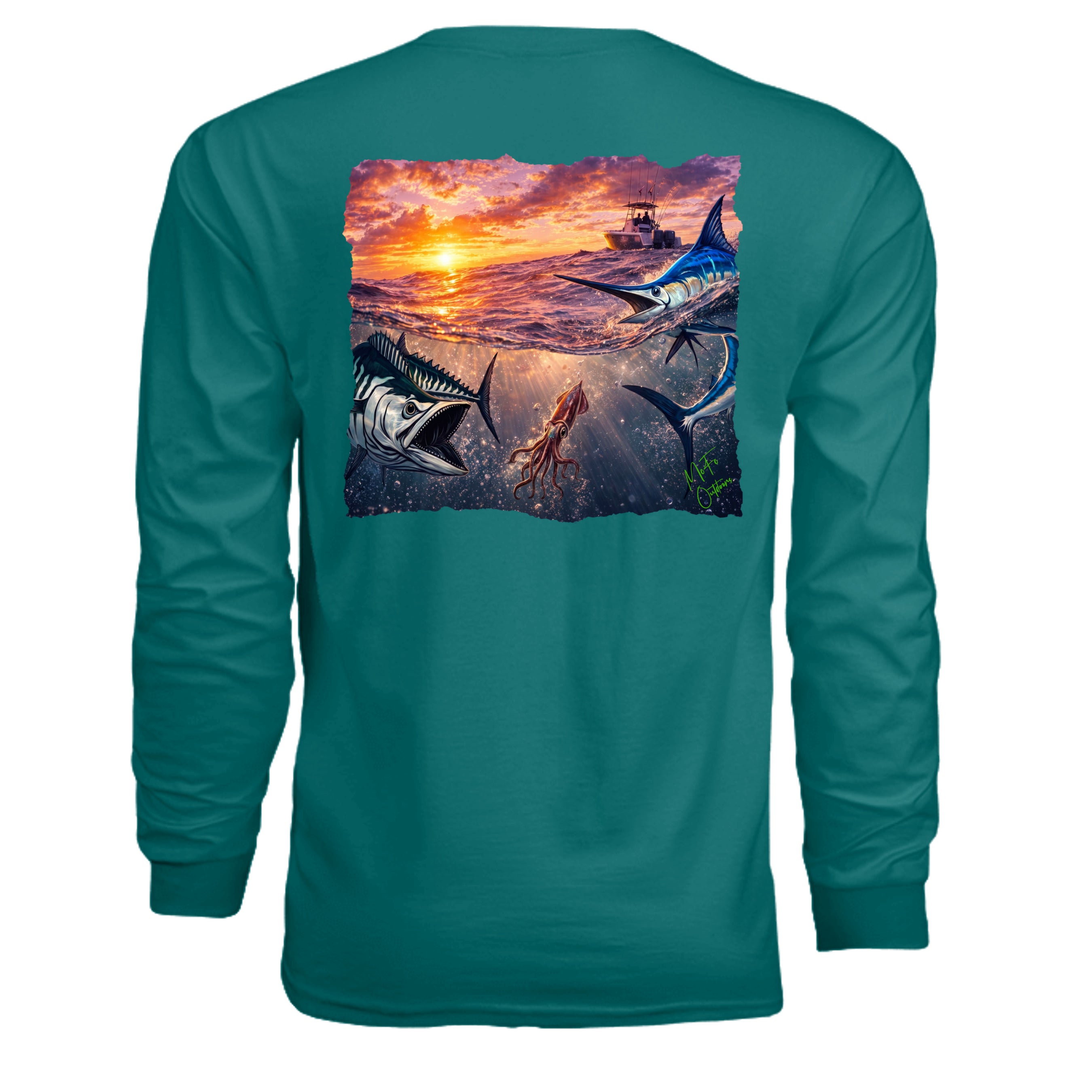 TEAL - N3165 - BACK
