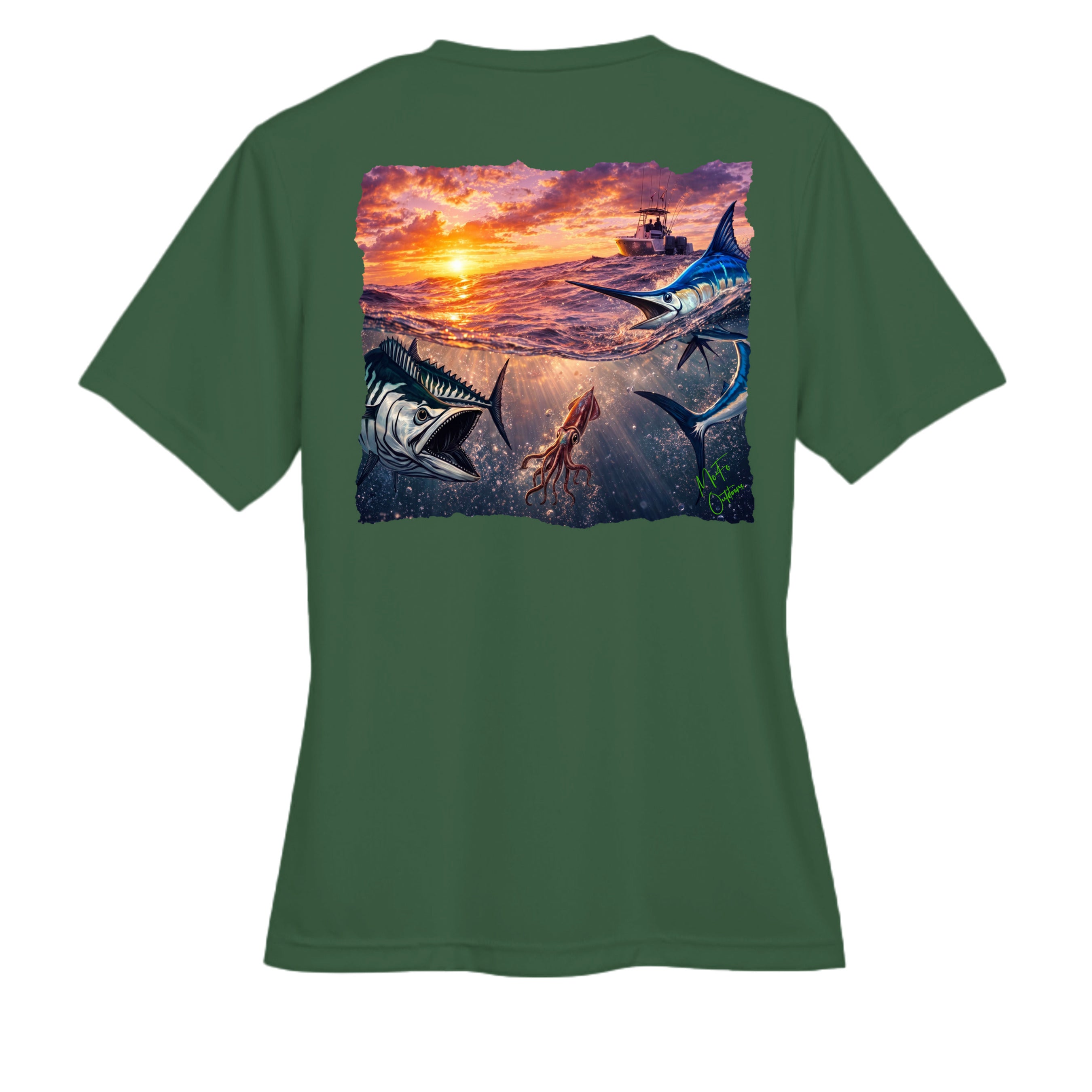 SPORT DARK GREEN - TT11W - BACK