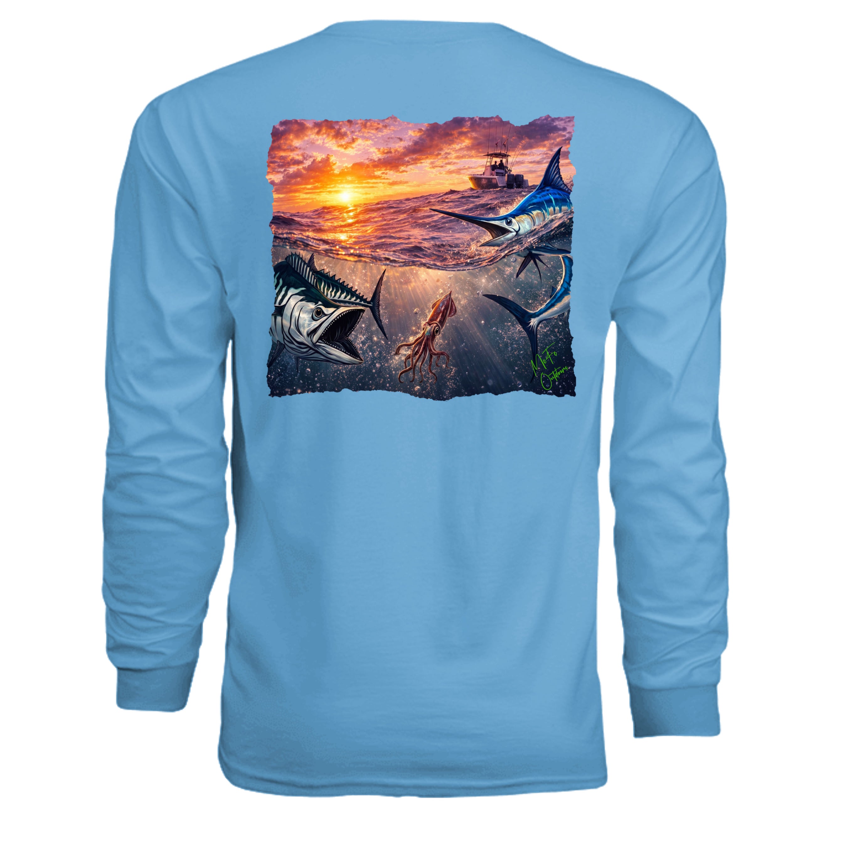 LIGHT BLUE - NW3002 - BACK