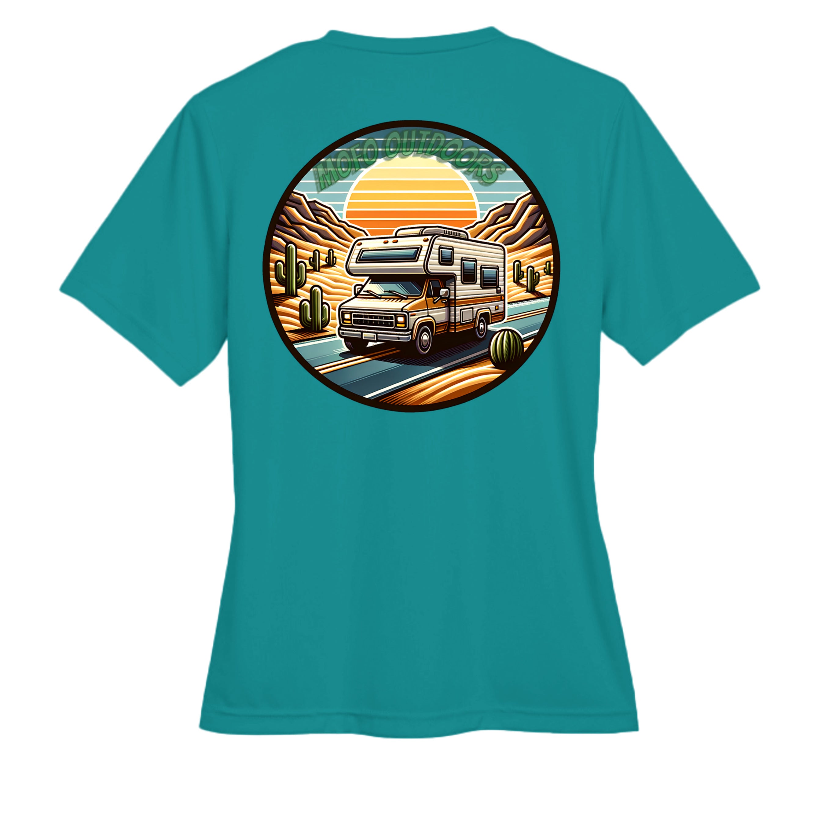 Clear Teal - TT11W - BACK