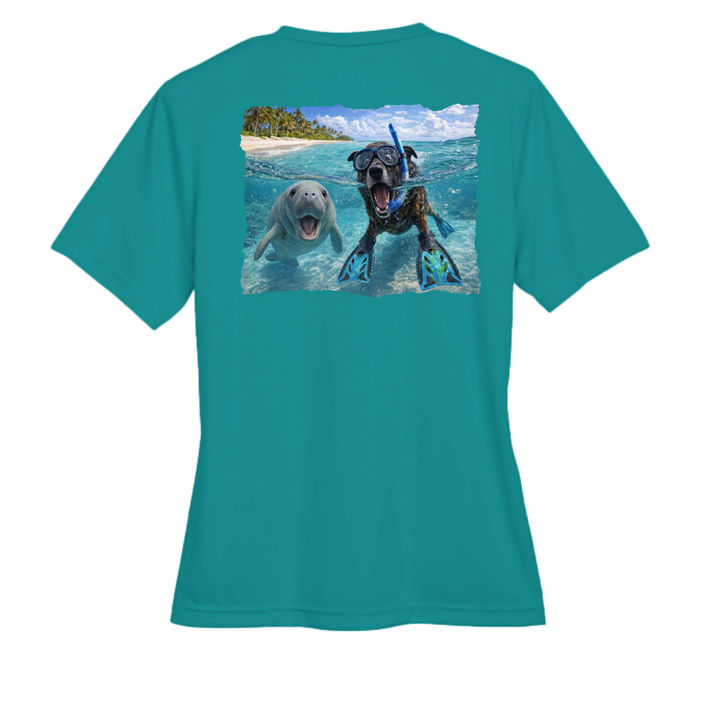 Clear Teal - TT11W - BACK