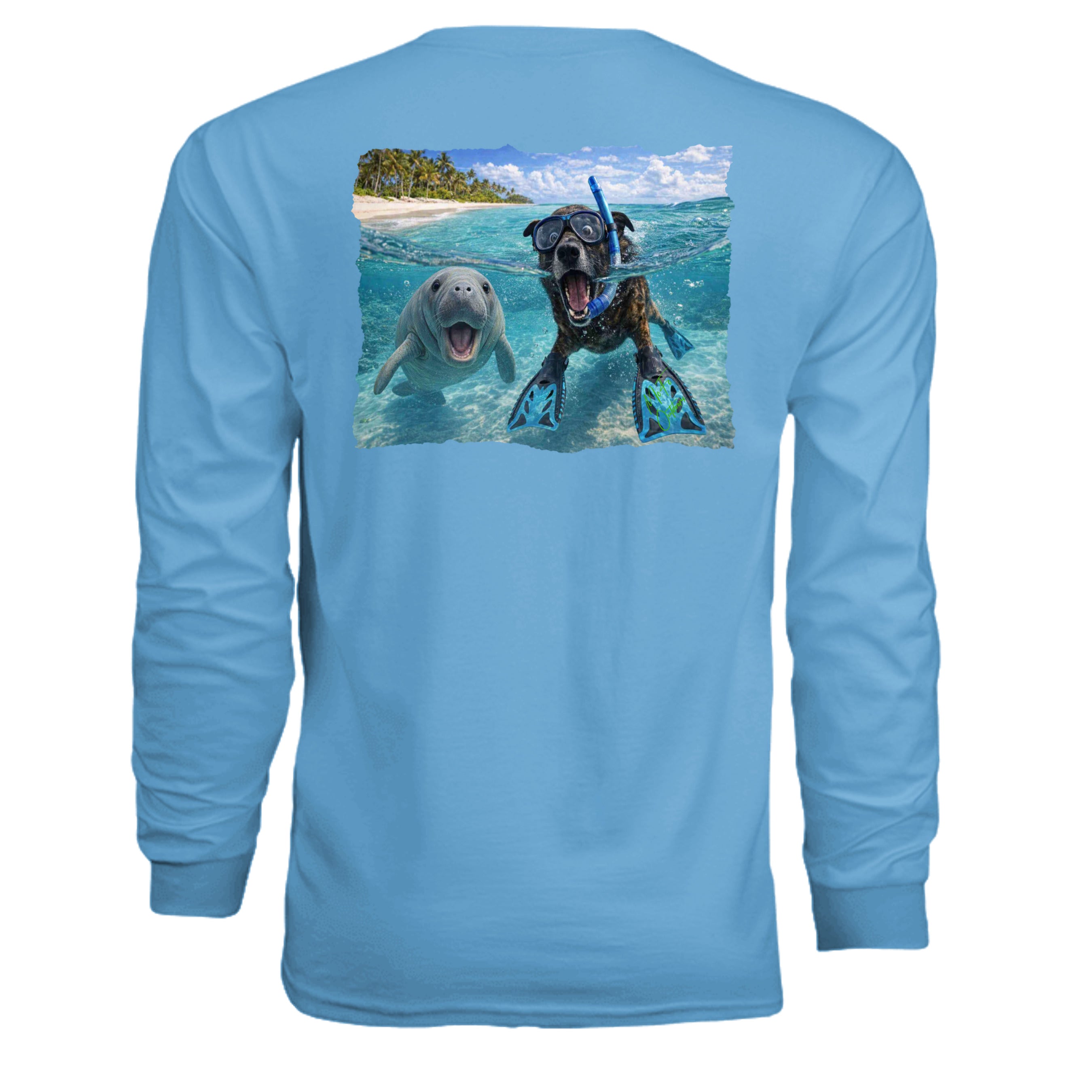 LIGHT BLUE - NW3002 - BACK