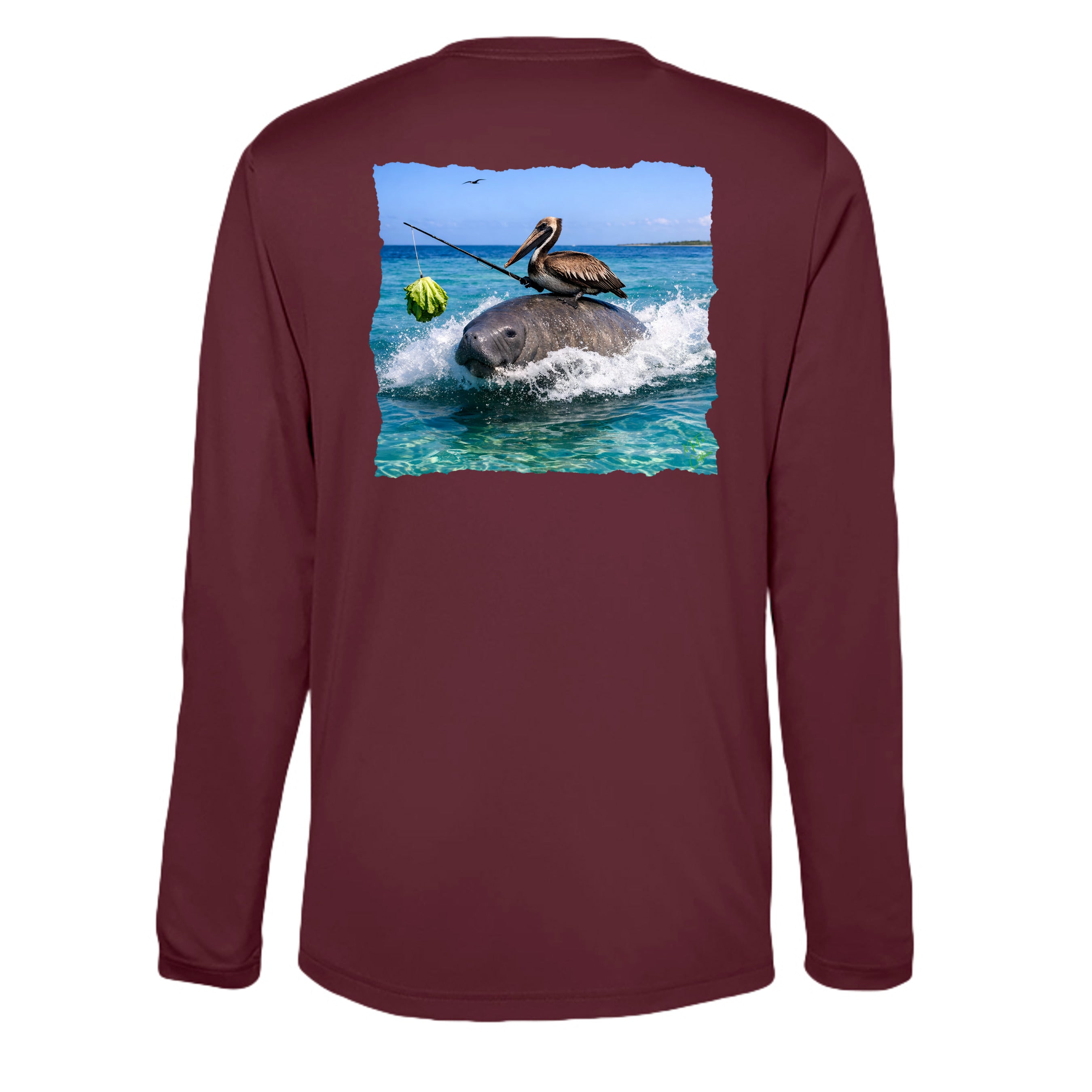 Burgundy - CE10L - BACK